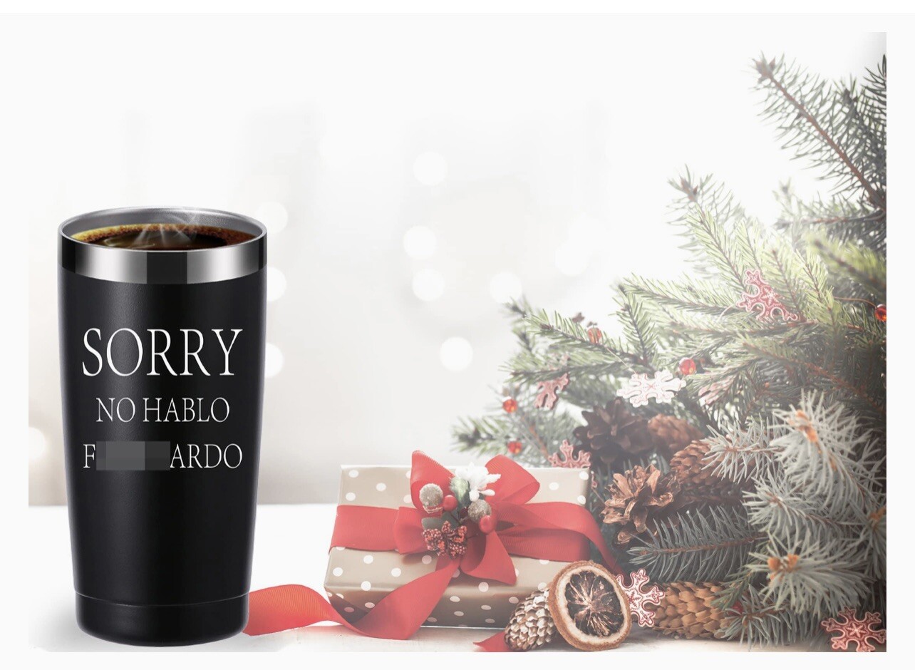 20 Oz Tumbler Funny Gift Men Sarcastic Humor Novelty Gag Joke Birthday Dad