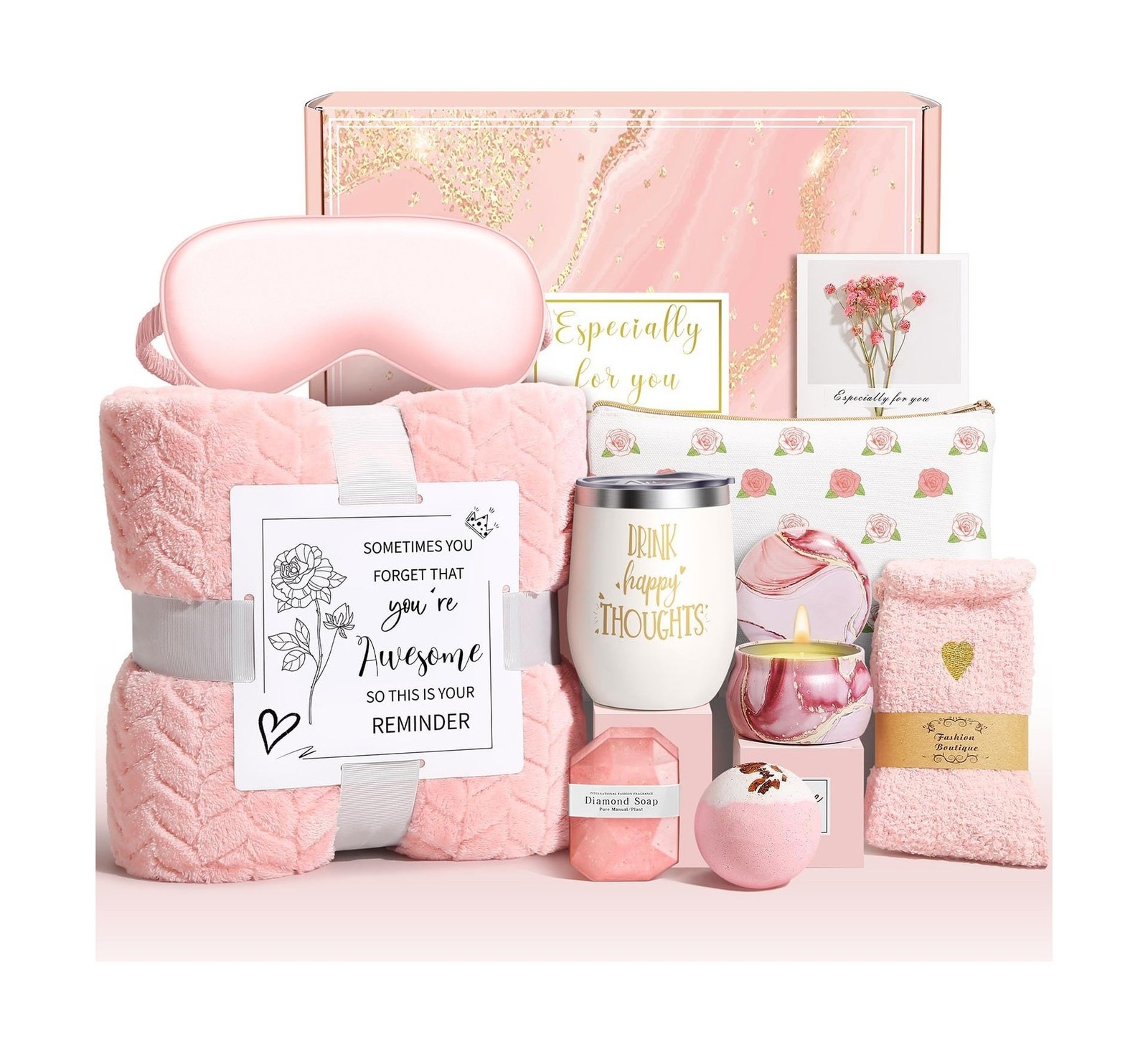 Happy Birthday Gifts for Women Self Care Gift, Relaxing Care Packag… Fast Ship