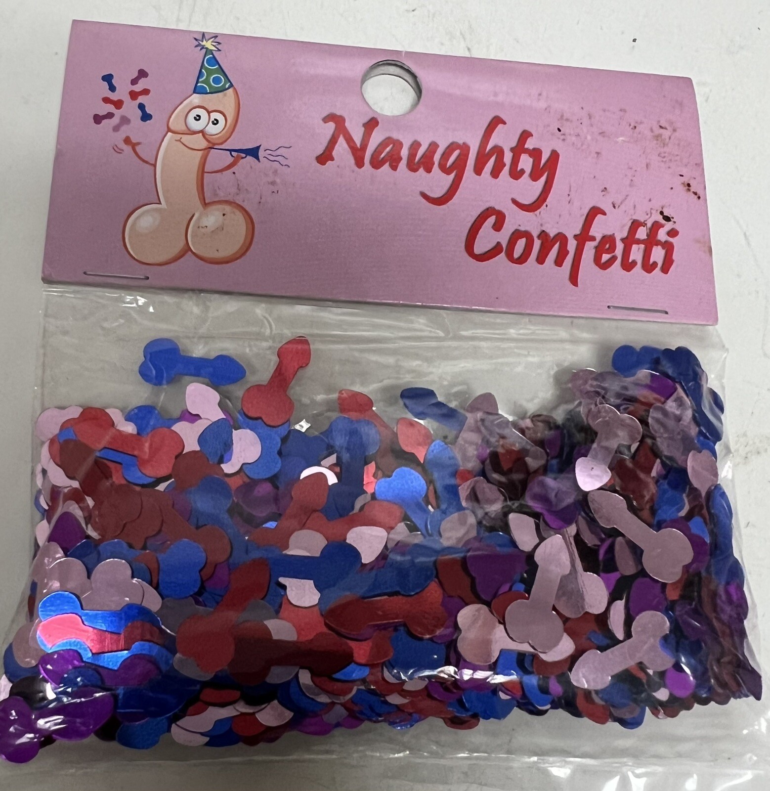 NAUGHTY CONFETTI Bachelorette Party Favor – Wedding Decoration Bride Gag Gift