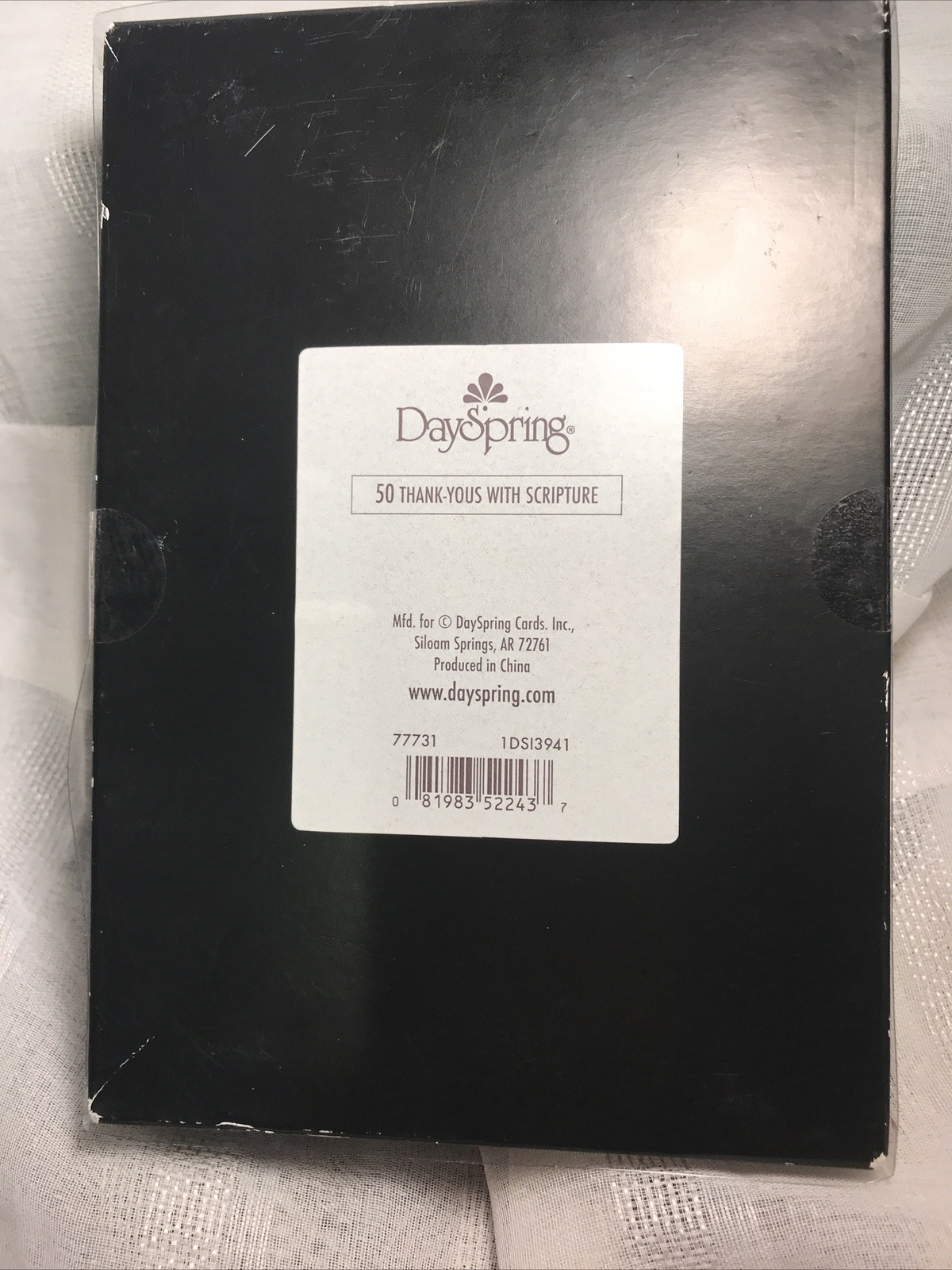 DaySpring NEW Baby Thank You Note Cards + Envelopes 50 Thank-Yous W/ Scripture