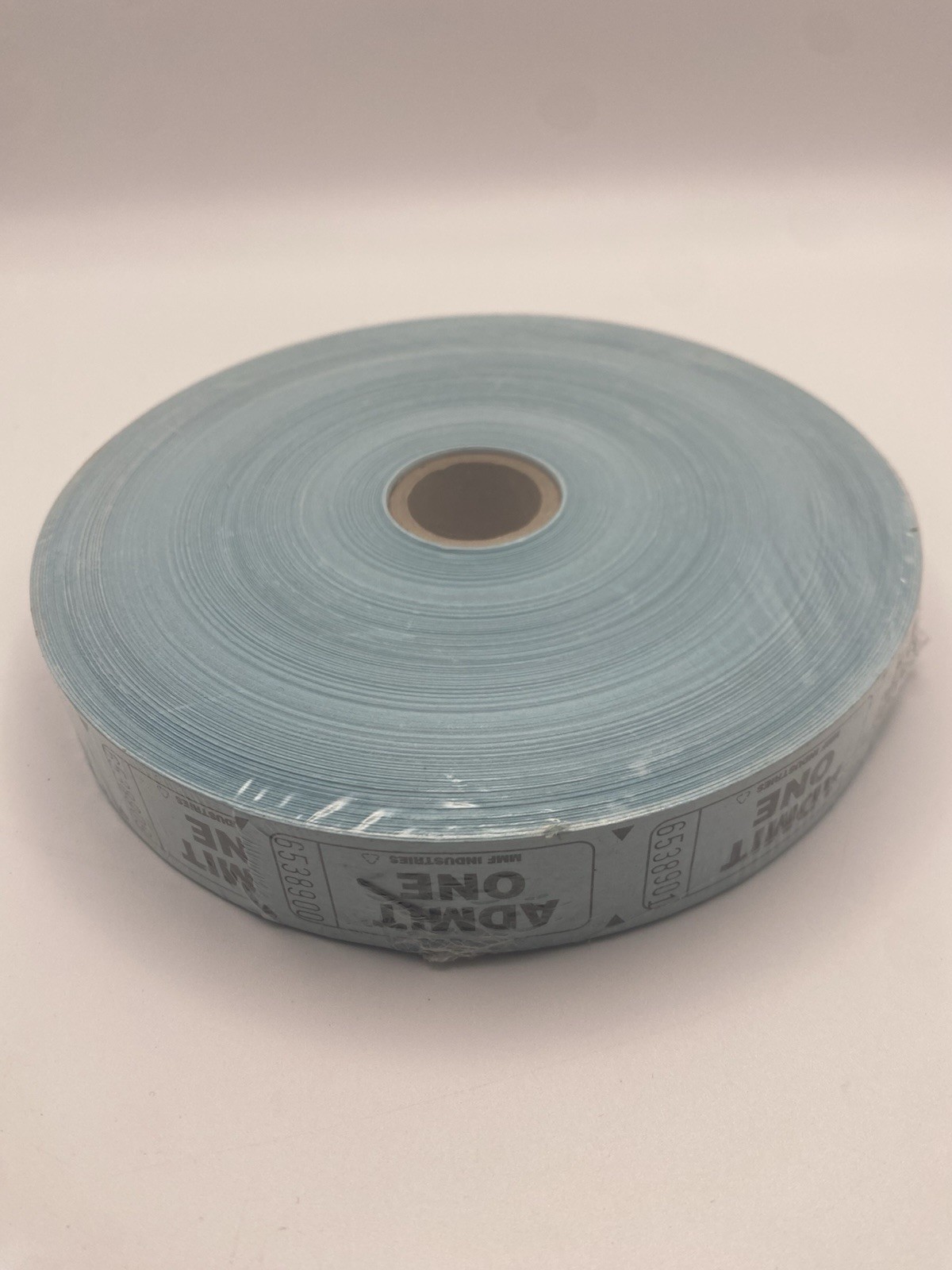 Admit One BLUE Raffle Tickets Roll of 2000 Made In USA MMF #215000147