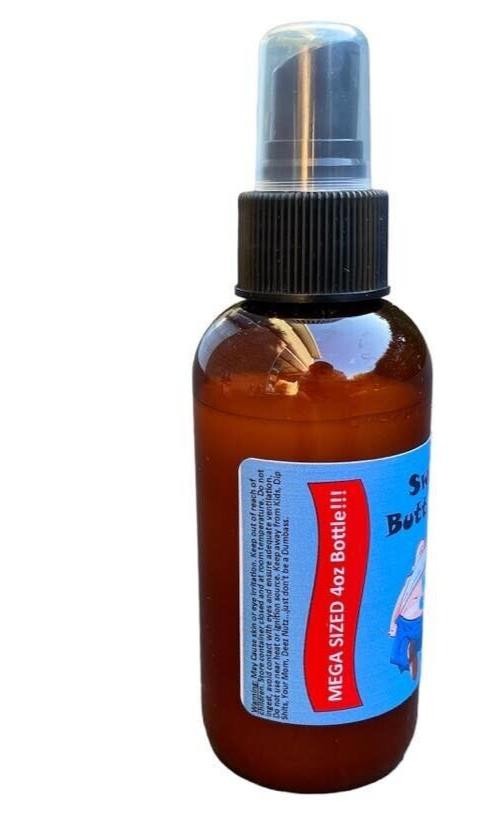 SWEATY BUTT CRACK MEGA 4OZ SIZE LIQUID BOTTLE – Disgusting Ass Fart GaG Prank