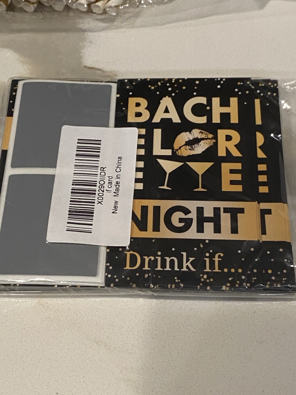 Black & Gold Bachelorette Party Kit – Complete Decor & Game Bundle 💋