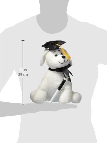 Graduation Autograph Hound Dog Toys Grad Students Gift Toys Party w/ Pen