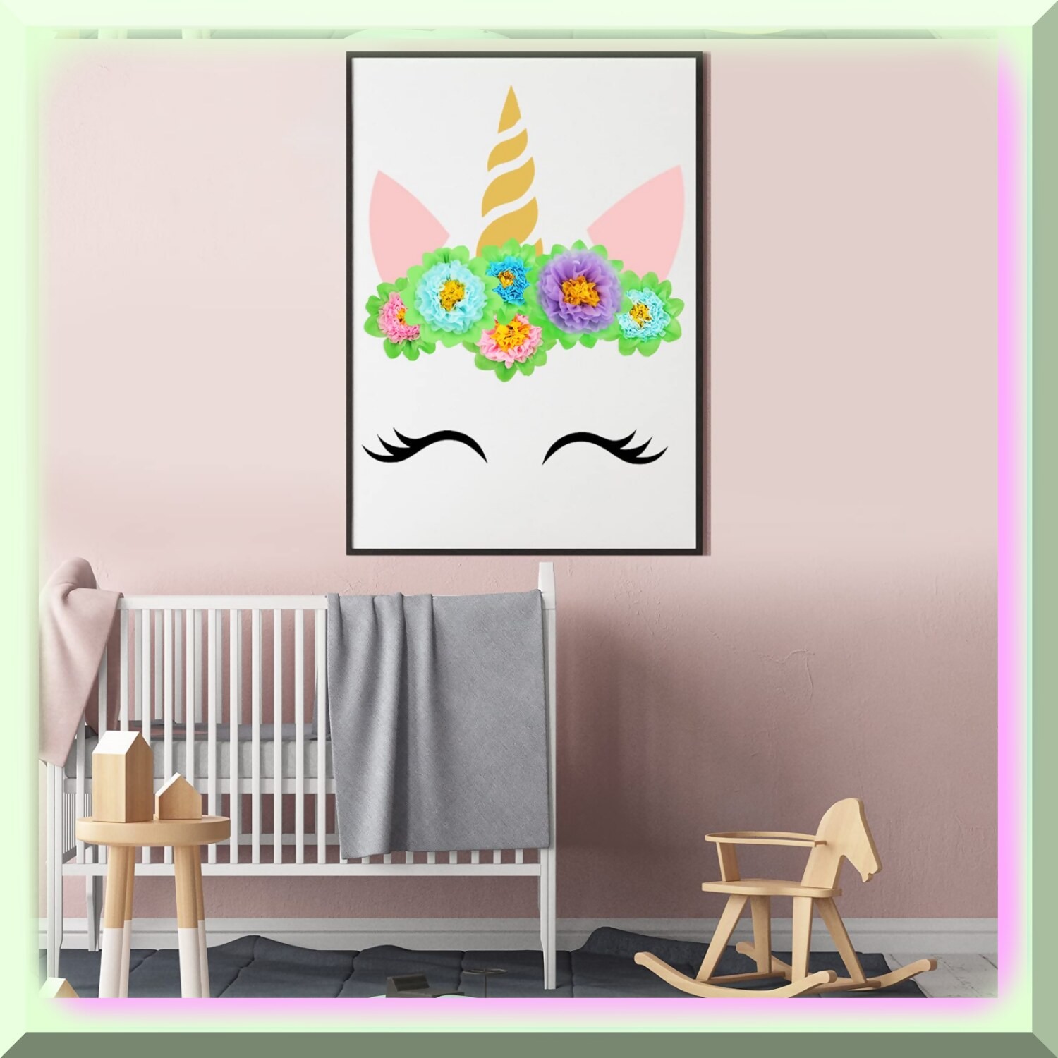 Colorful Paper Flower Party Pack 18 Blooms