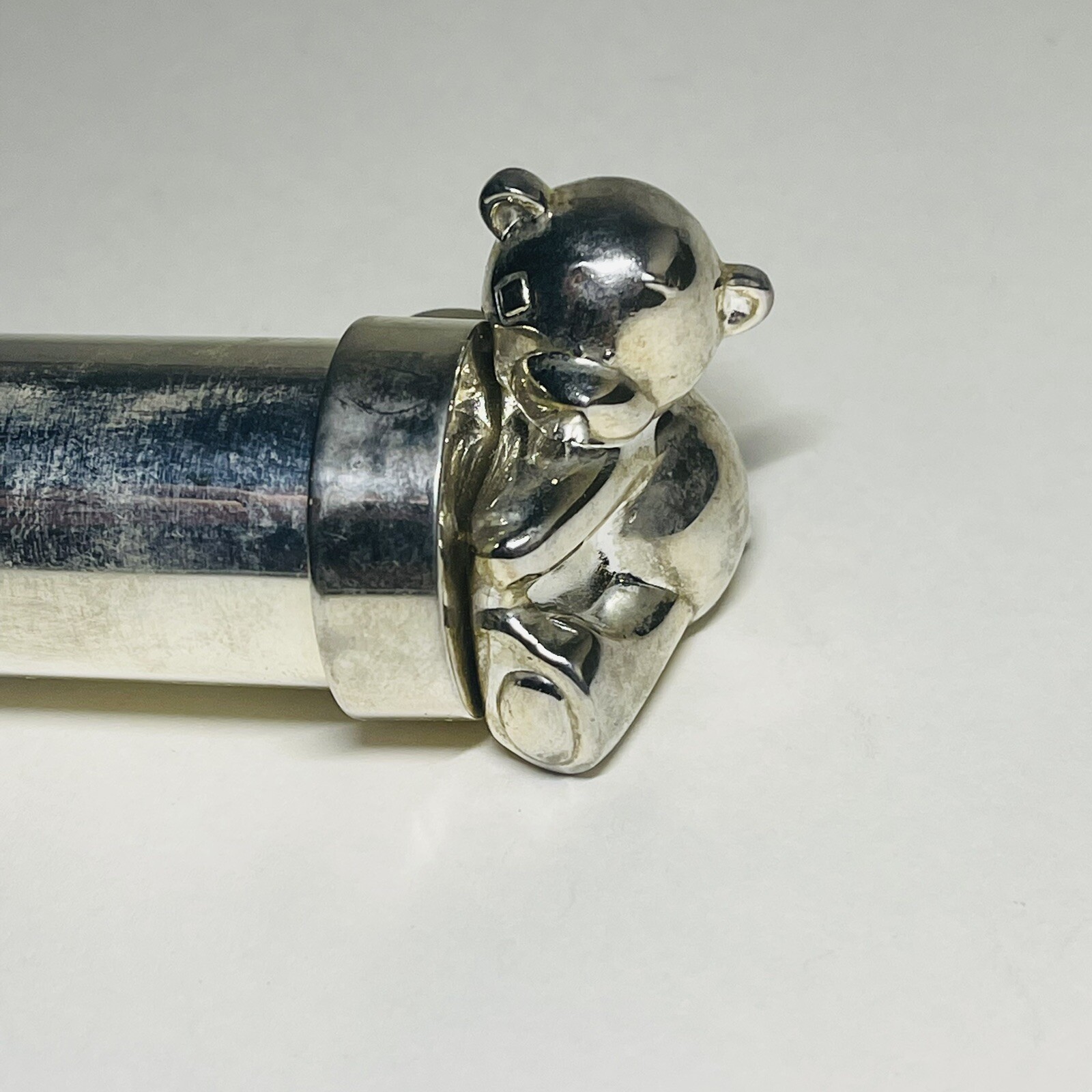 Me To You Birth Certificate Holder Silver Plated Very Rare UK Newborn Birthday