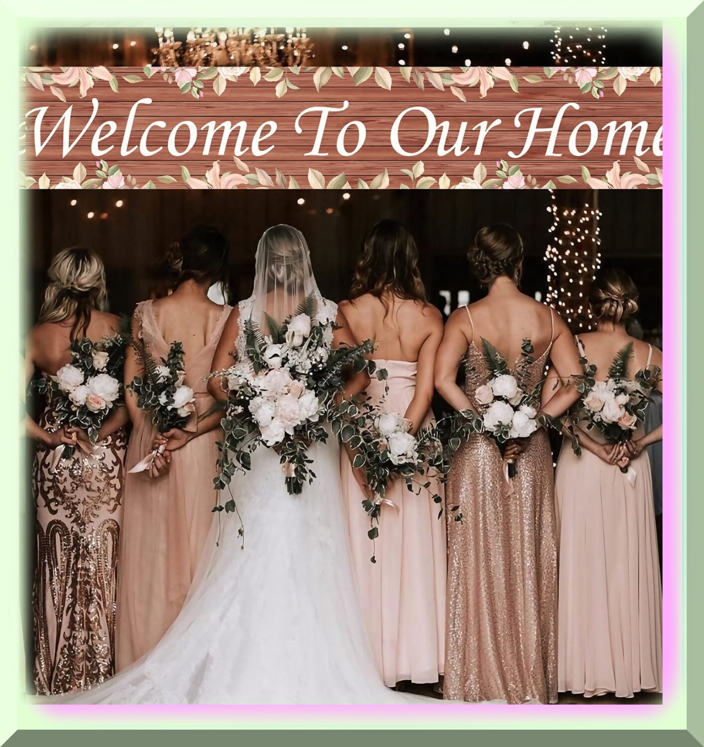Rustic Homecoming Banner for Lawn and Wall Decor