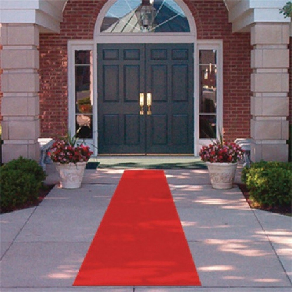 Special Event Red Carpet Party Easy to Un-Roll Wedding Aisle Runner 15-ft x 2-ft