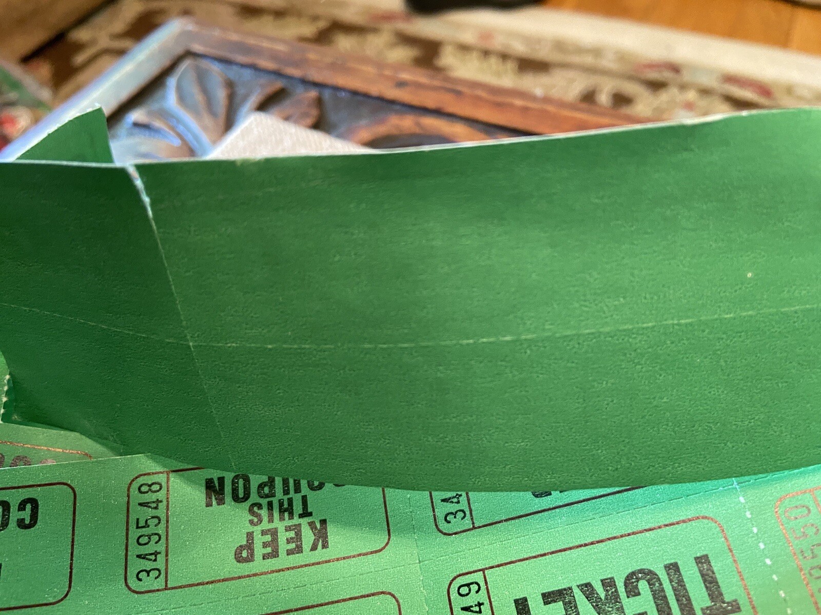 Unused Tickets Lot Of 188 Green Keep This Coupon 349569