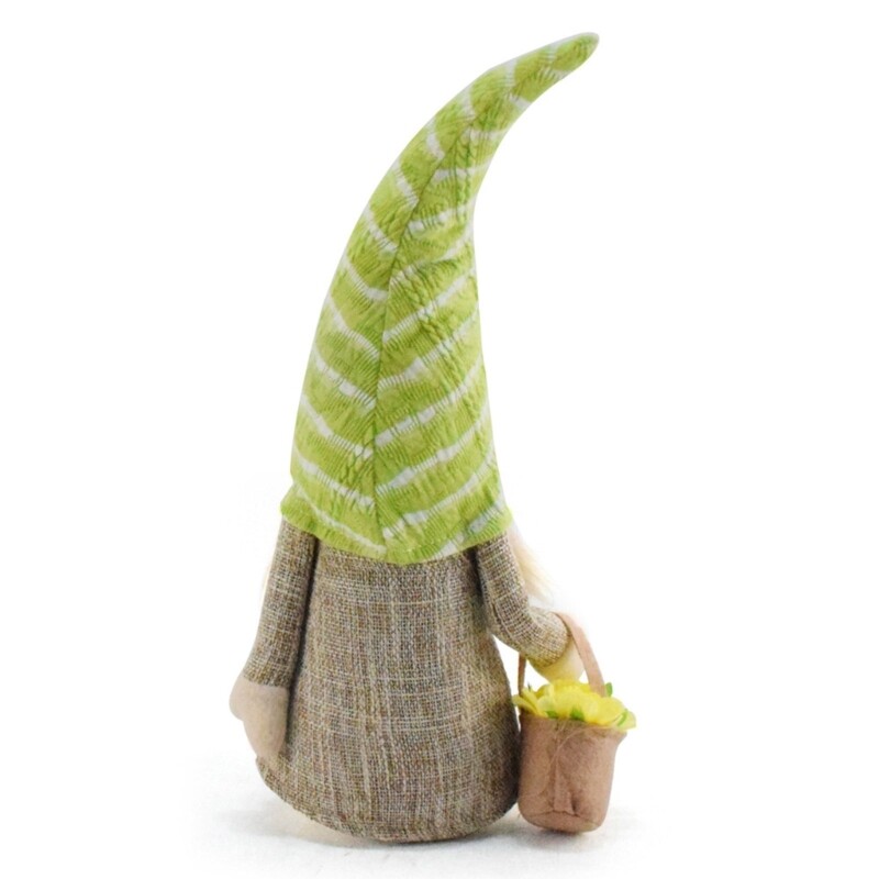 Handmade Dwarf Doll Figurine Easters Gnomes Ornament for Outdoor and Indoor Use