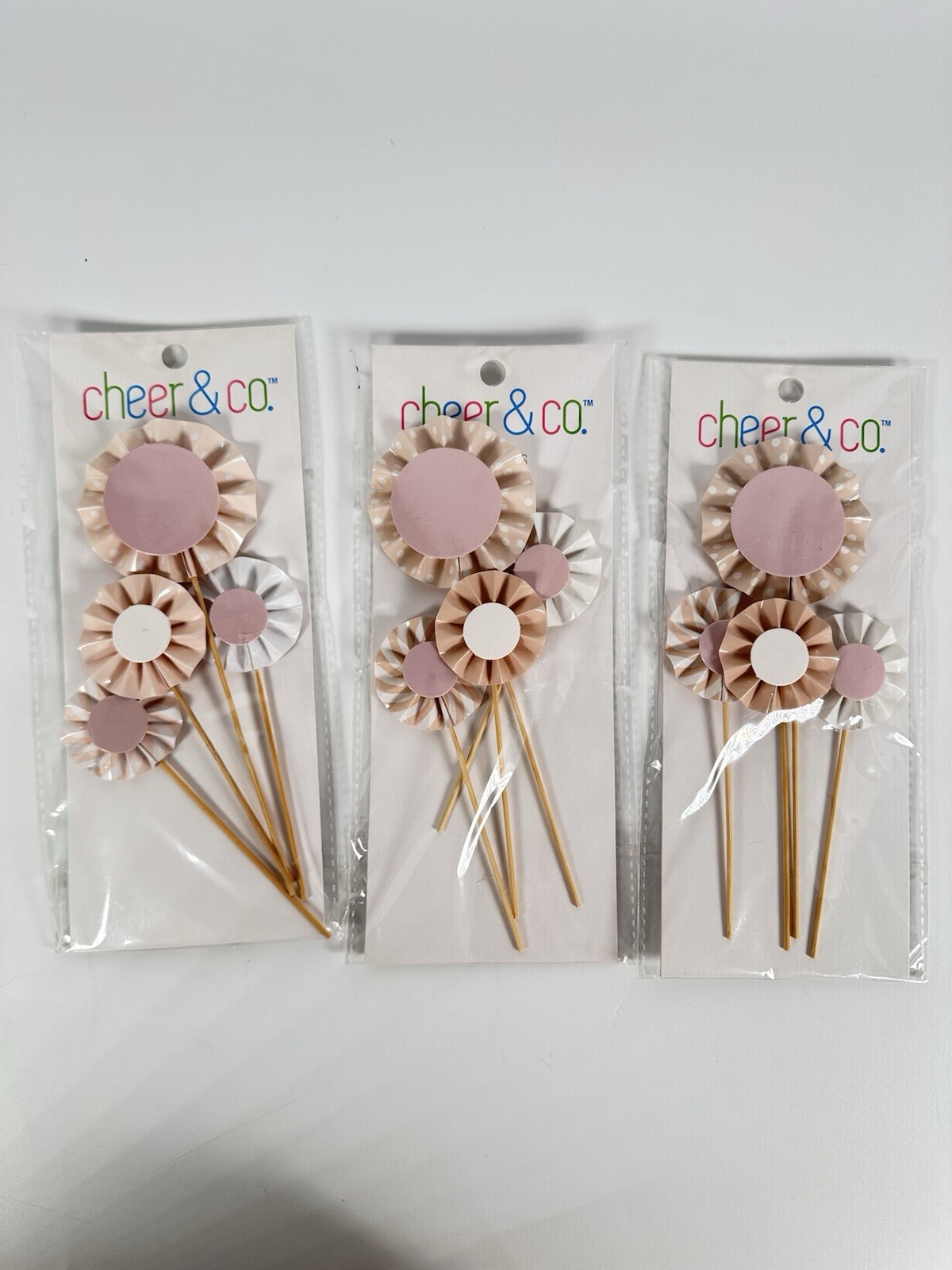 LOT Cake picks & Cupcake toppers Cheer & Co & Other Treat Toppers Various