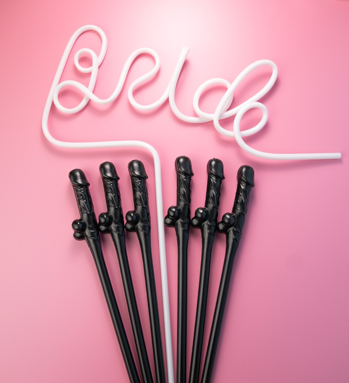 Bachelorette Party Penis Dick Drinking Straws 100 pack