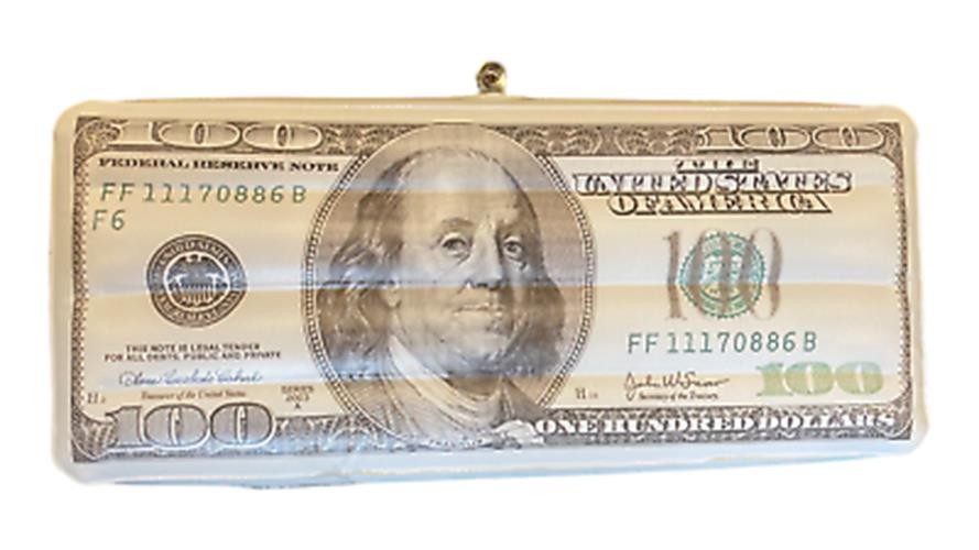 2 Jumbo Inflatable $100 Hundred Dollar Money Bills ~ Party Gag Joke Toy Favors