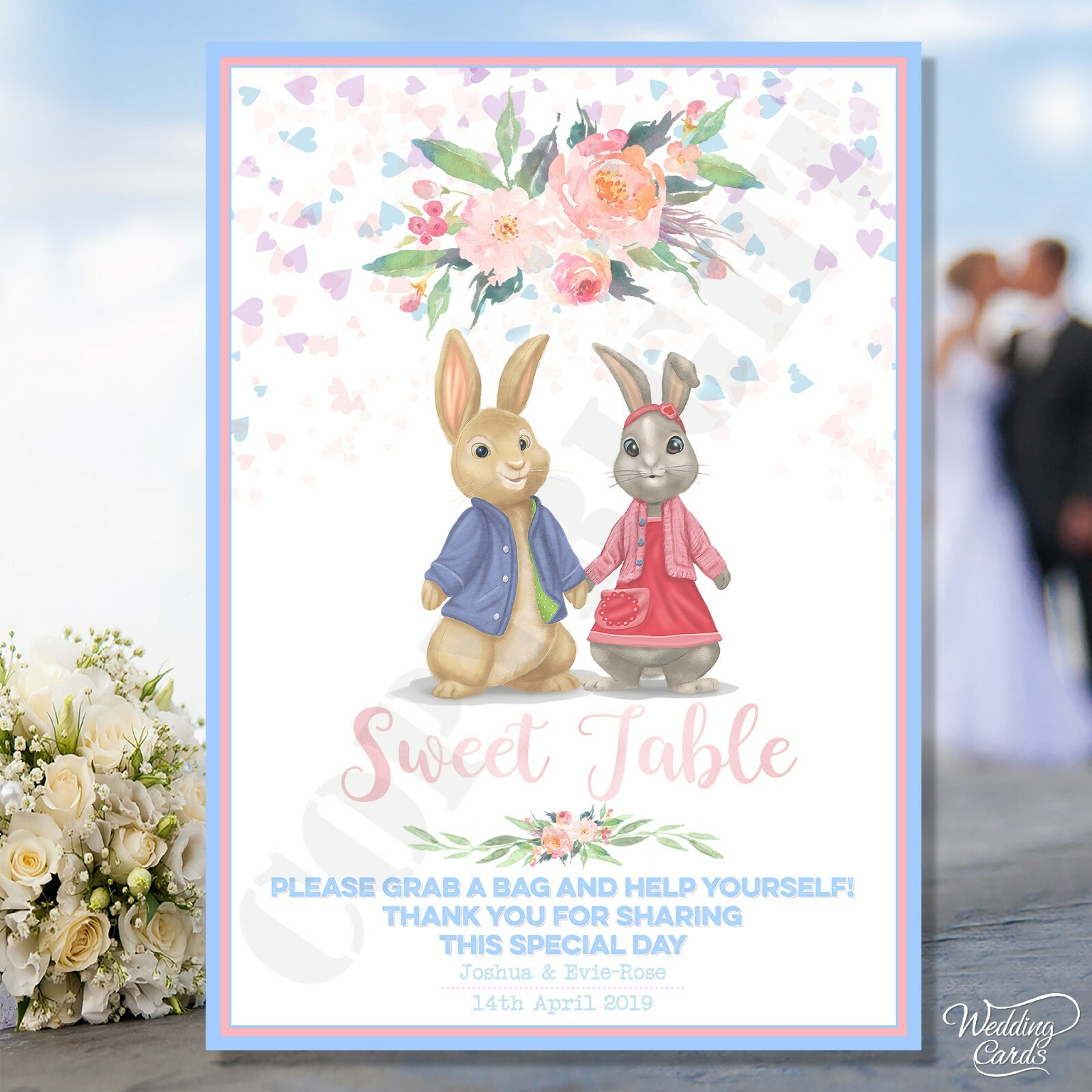 Sweet Treats Peter Rabbit Flopsy Candy Buffet Table Sweeties Corner Sweets Party