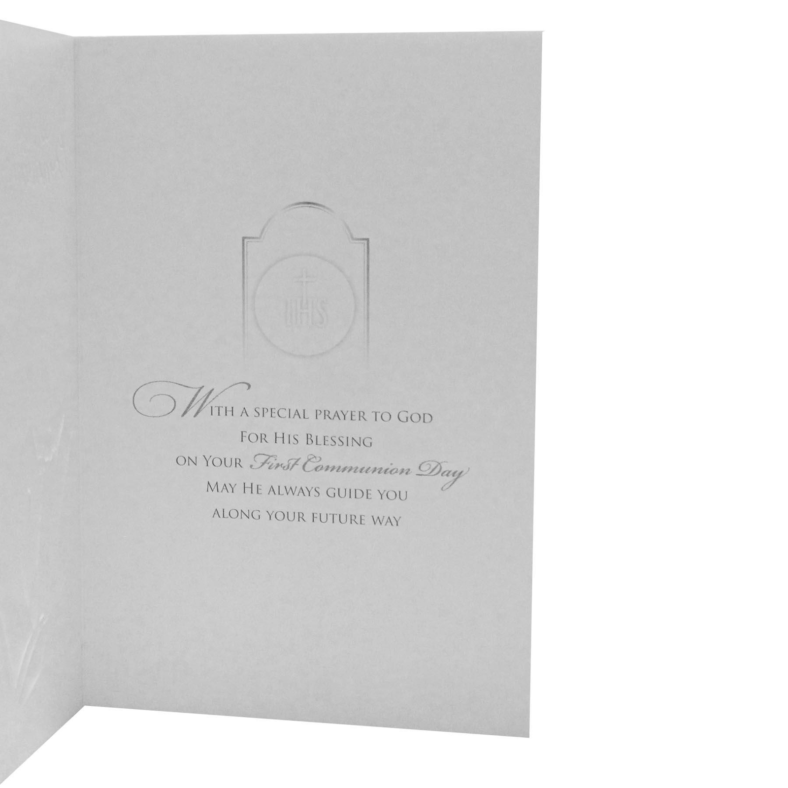 First Holy Communion Card and Envelope with Bookmark Gold Detail – C27793