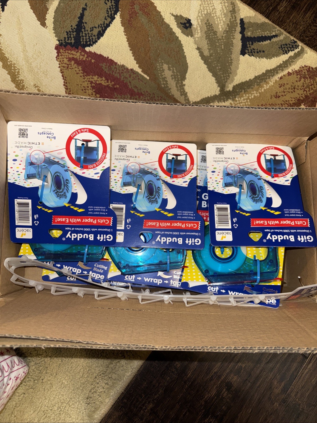 Gift Buddy Jumbo Roll Tape Dispenser X 1000 Inches Each – Box Of 12