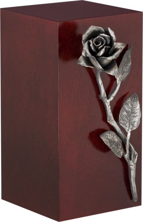 Artistic funeral Ashes Urn Rose Adult Cremation funeral casket Unique Memorials