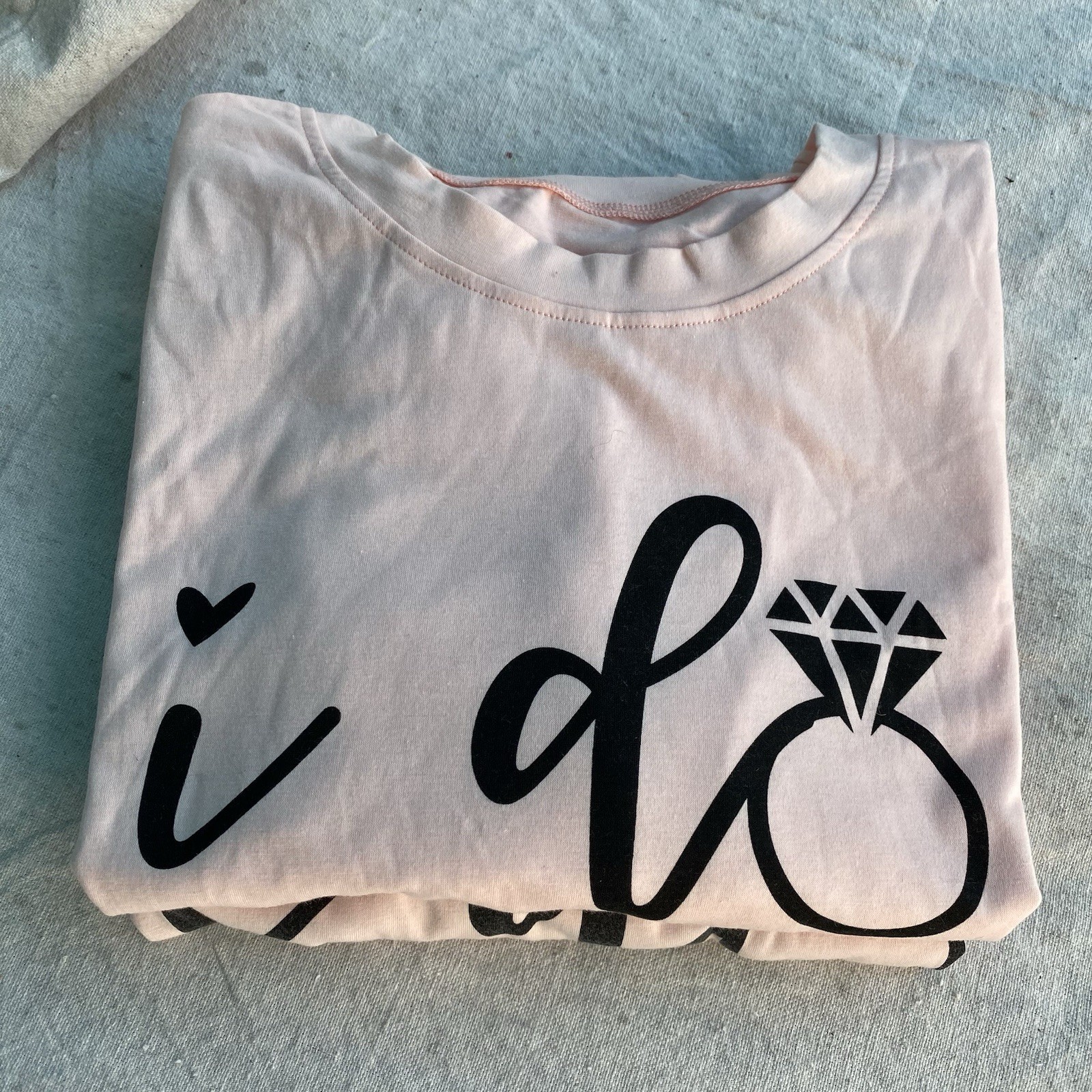 Bachelorette Party Gift Set “I Do Crew” TShirts, Drawstring Bags, Beads & Candy
