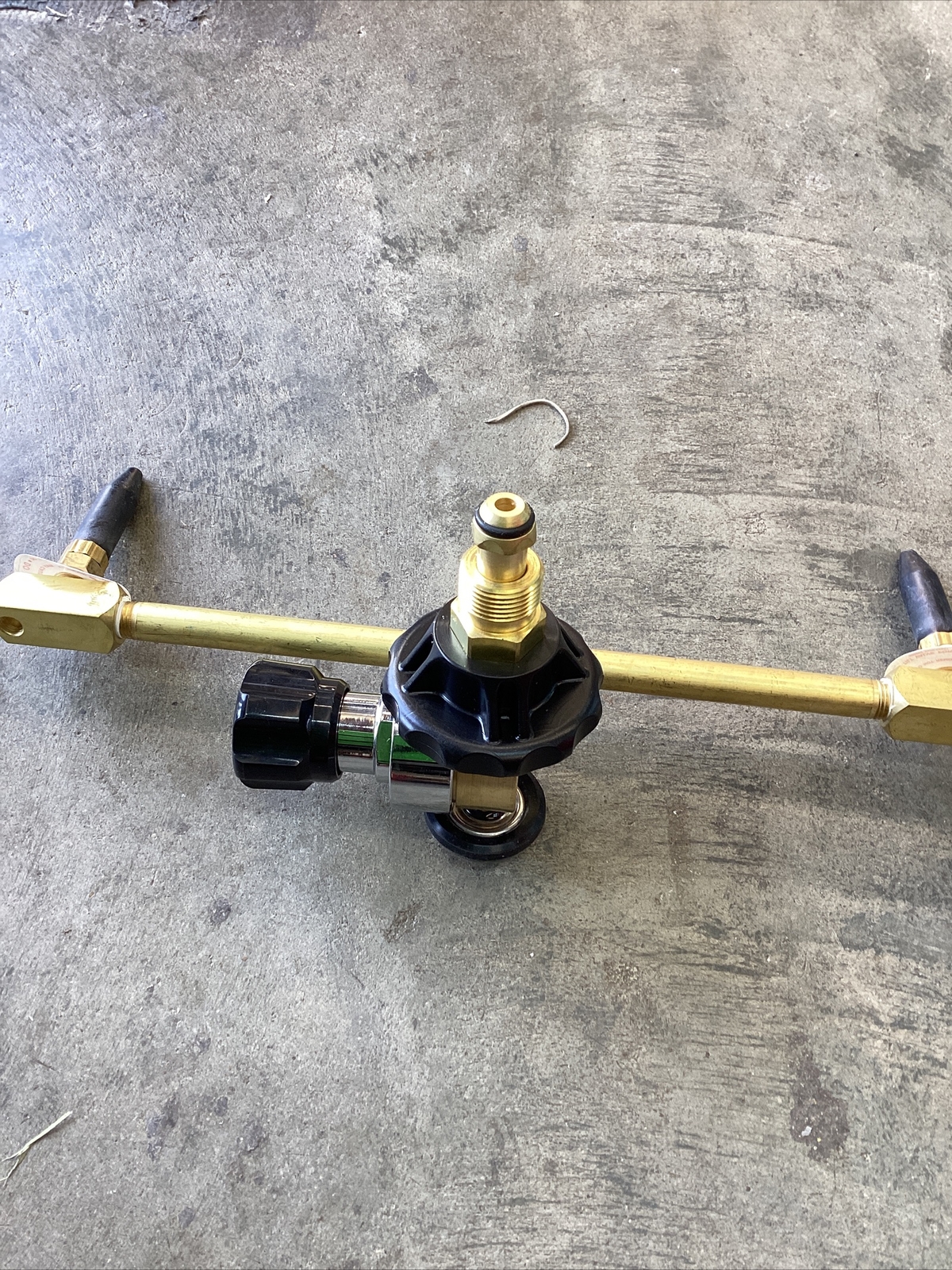 Western dual balloon fill inflator w/ HT gauge #BR22HG