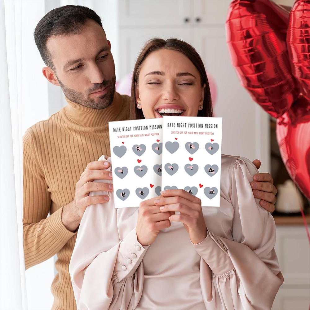 Funny Valentines Day Card – Naughty Valentines Day Card for Him Her Anniversary