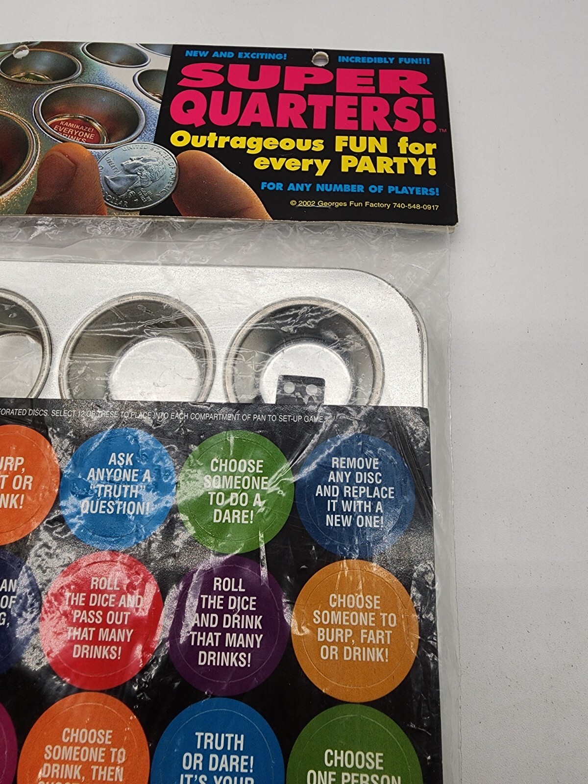 Bachelorette Party Flavors Super Quarters Drinking Game