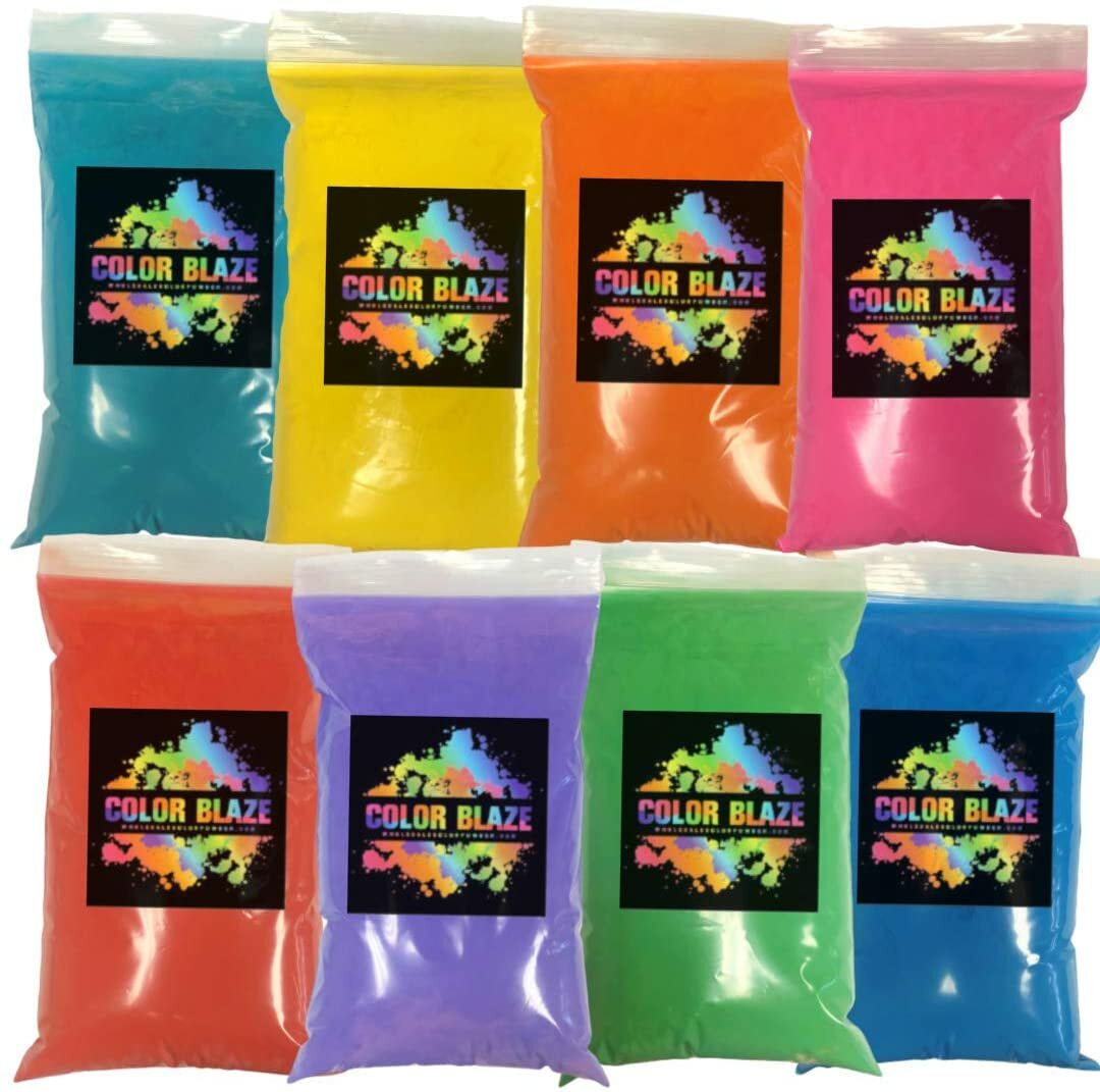 1 Pound Bags – 8 lbsTotal Backyard Color Fun Powder Perfect for Color Wars, Runs