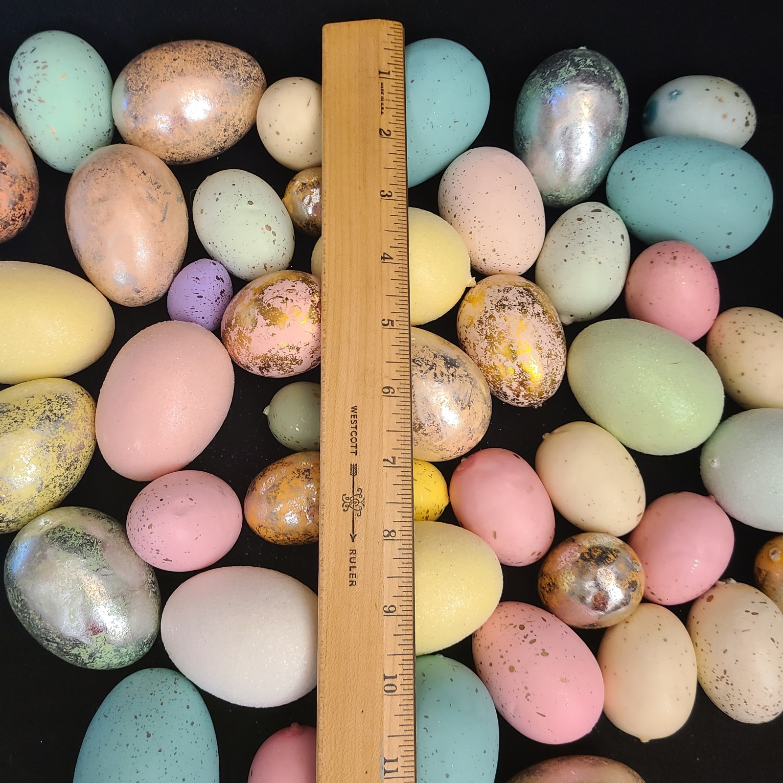 Easter Decorative Eggs Egg Decorations Lightweight Fillers 1.5 to 3 inches
