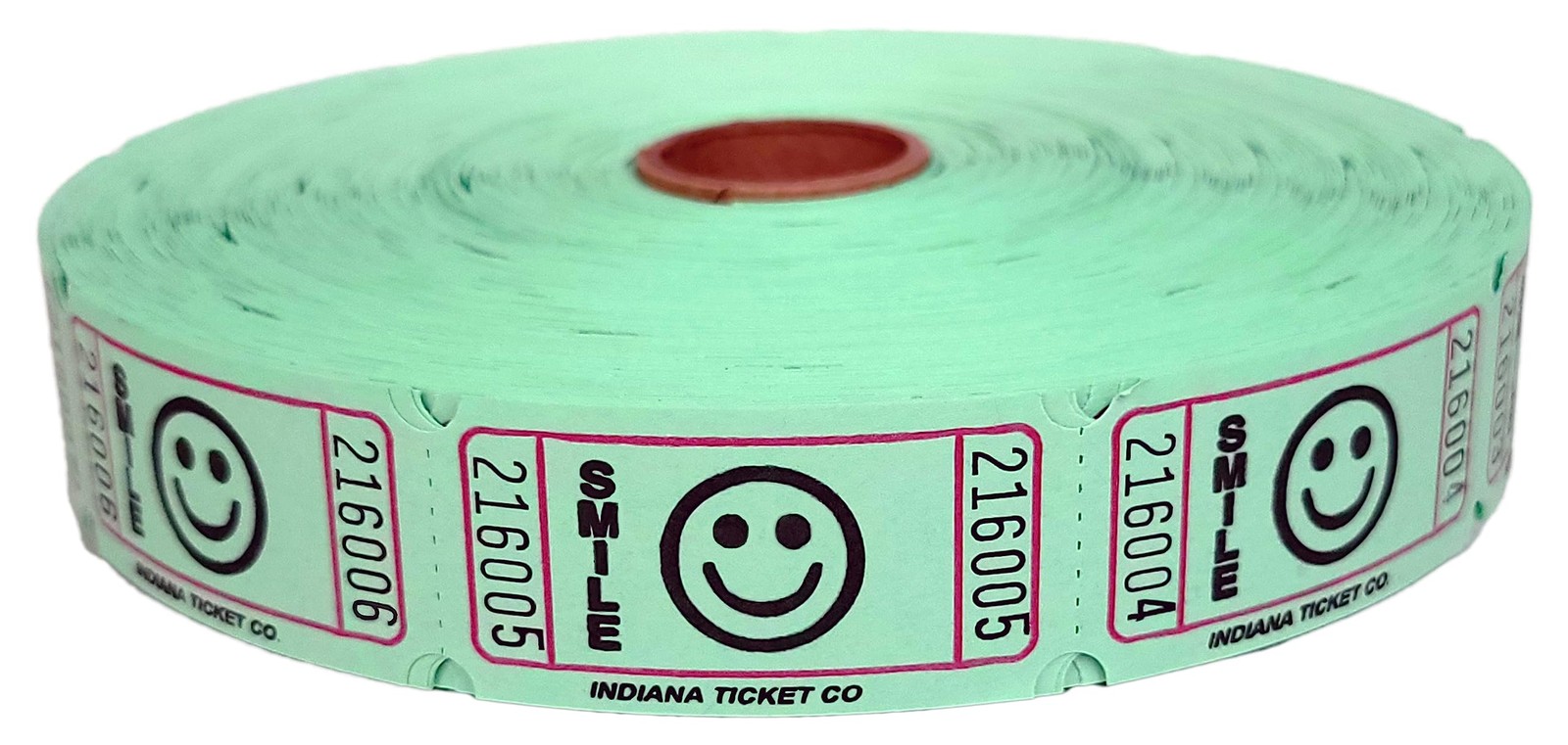 2,000 Green Smile Tickets – Fundraisers, Raffles, Events, Party Supplies