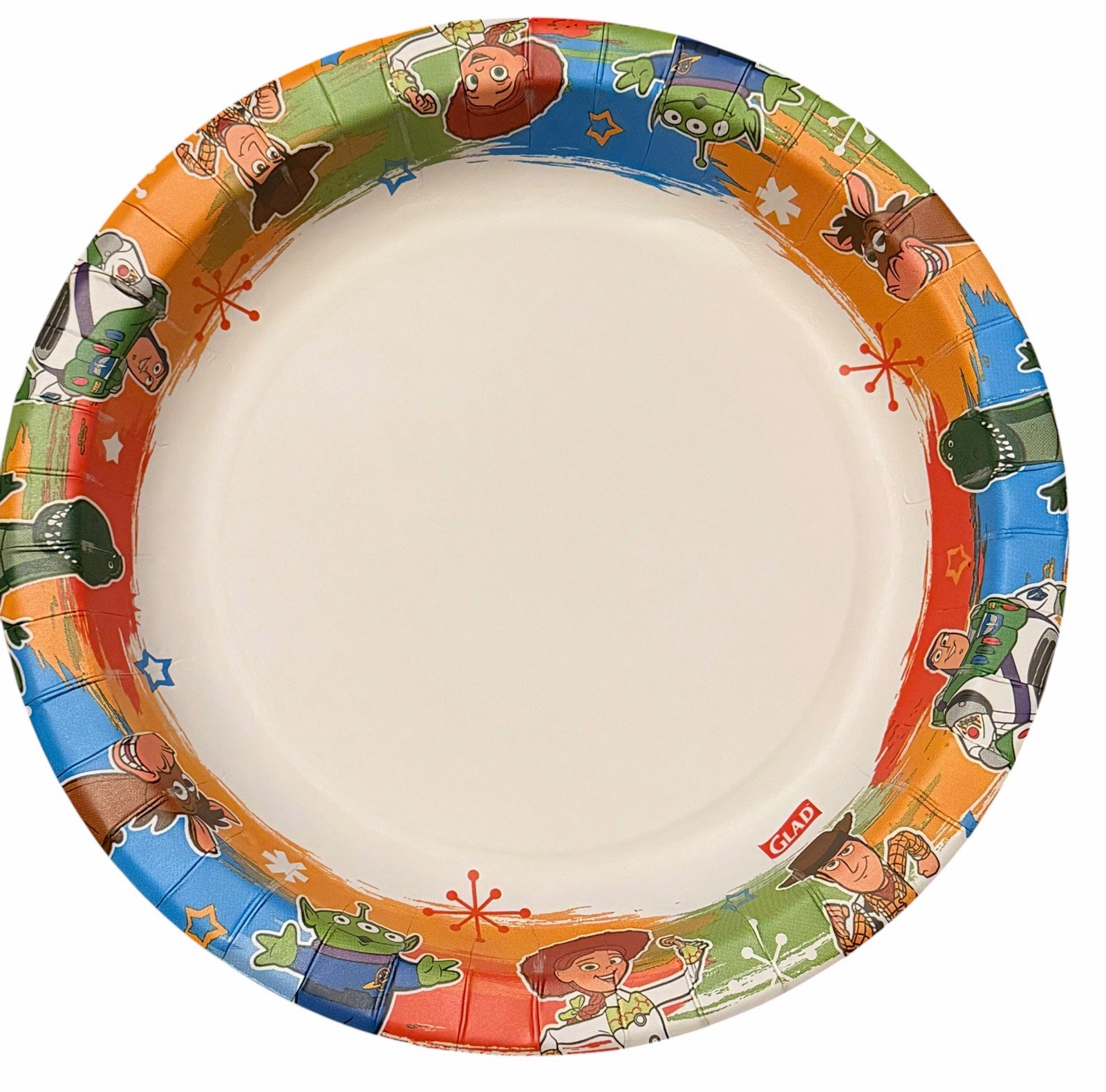 TOY STORY 80ct Paper Party 8.5” Soak/Proof 8.5in PLATES Glad 80CT NEW