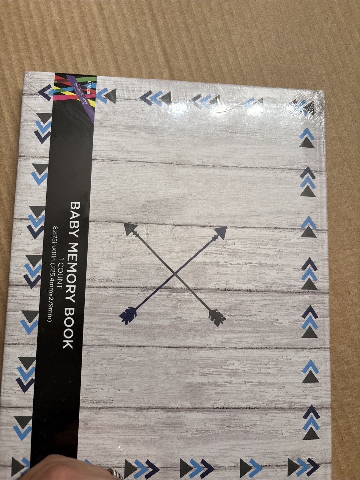 Baby Memory First Album Book Keepsake Monthly Milestone Journal Brand New