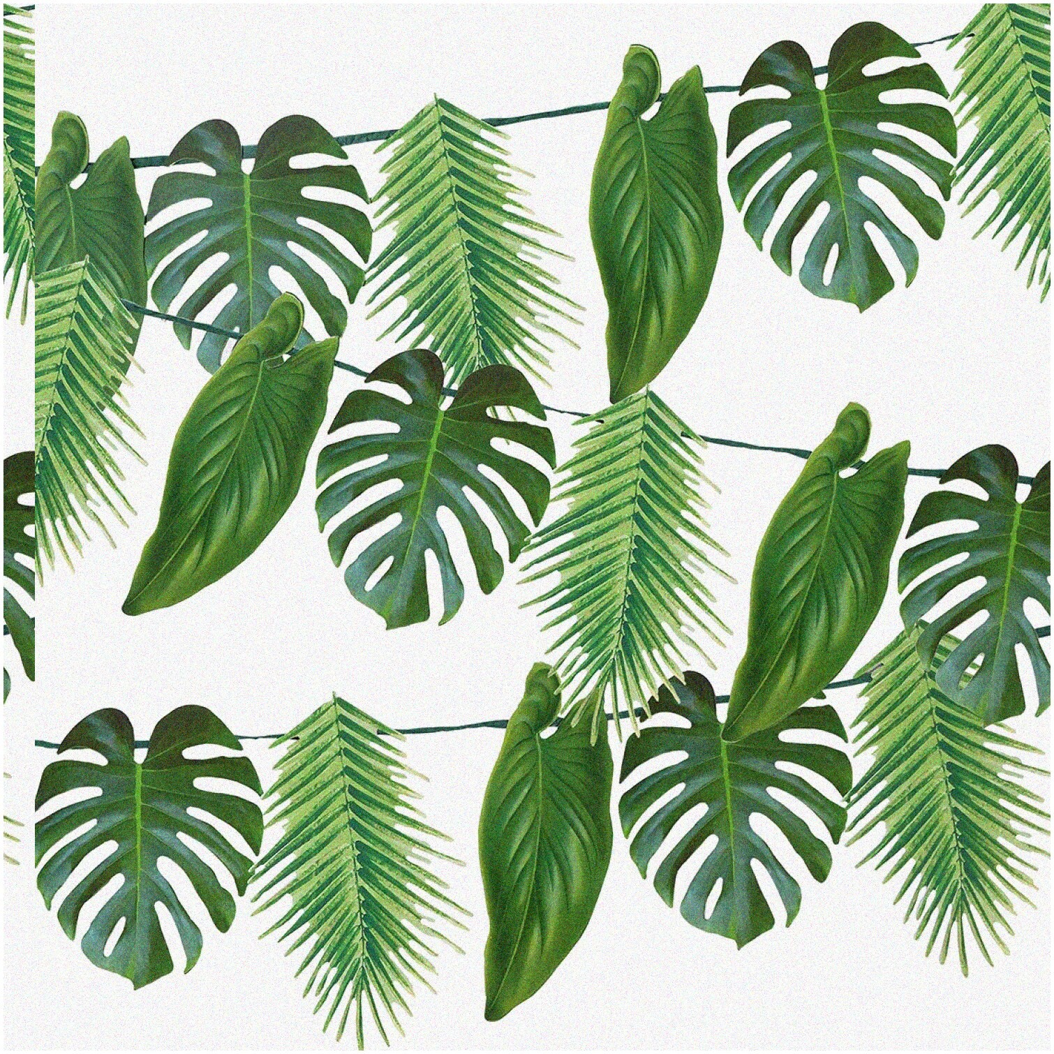 Palm Leaf Garland 2.6M for Party Decor
