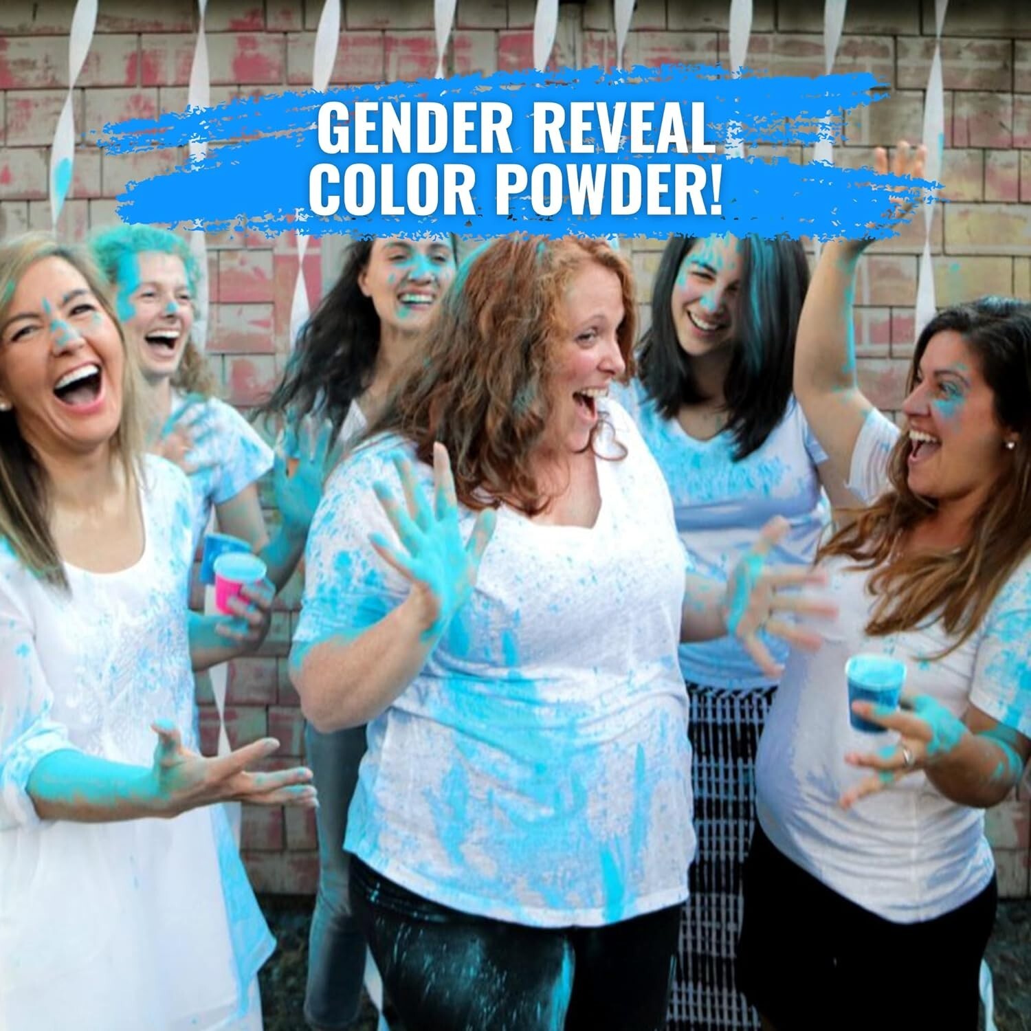 Color Blaze – 15lbs Blue Color Powder – Gender Reveal Baby Boy Color Run Holi