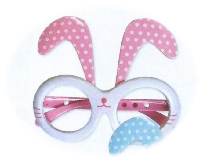 Bunny Rabbit Novelty Plastic Glasses – No Glass Toy Favour – Ages 3 -12 yrs (3)