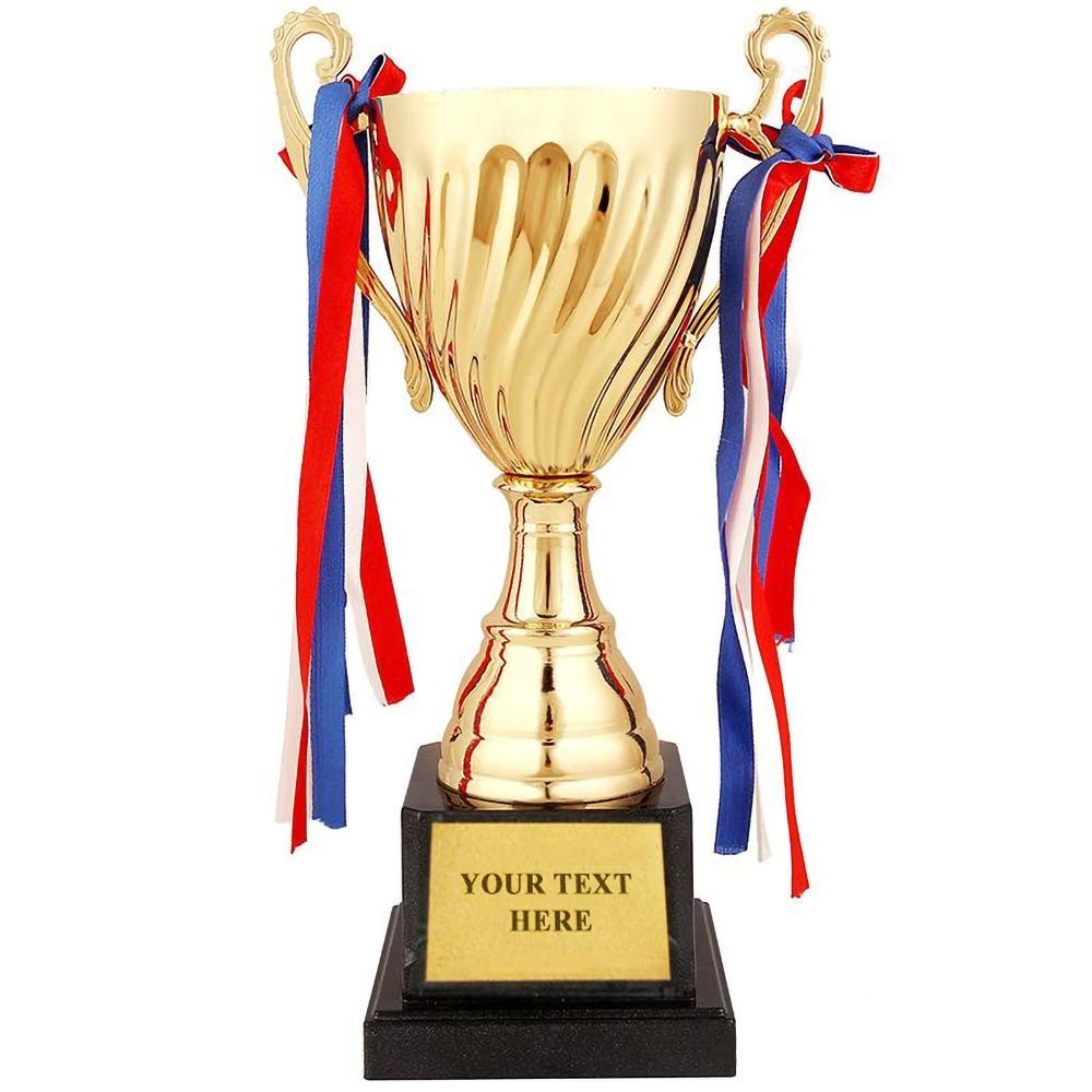 Large Trophy Cup Gold Award for Sports Tournament Winners Achievement New