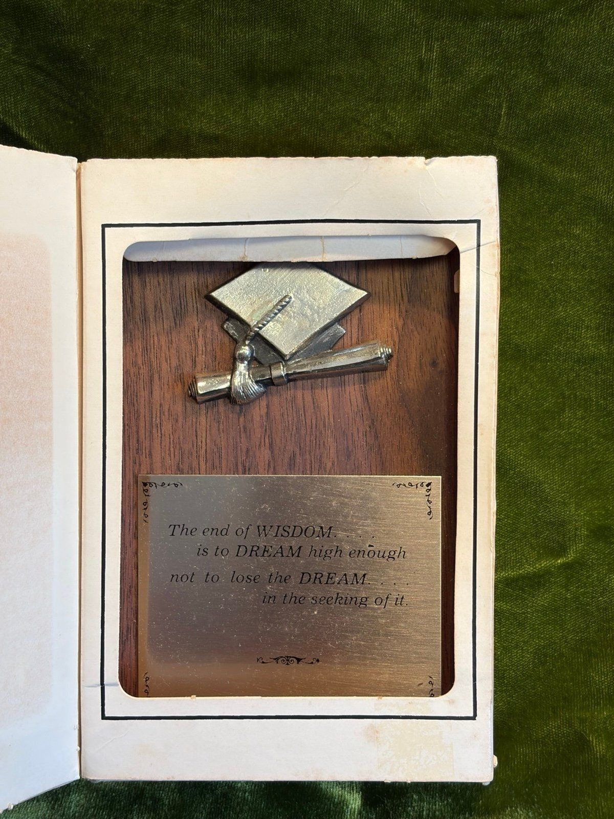 Cawley “For the Graduate” Gift Plaque