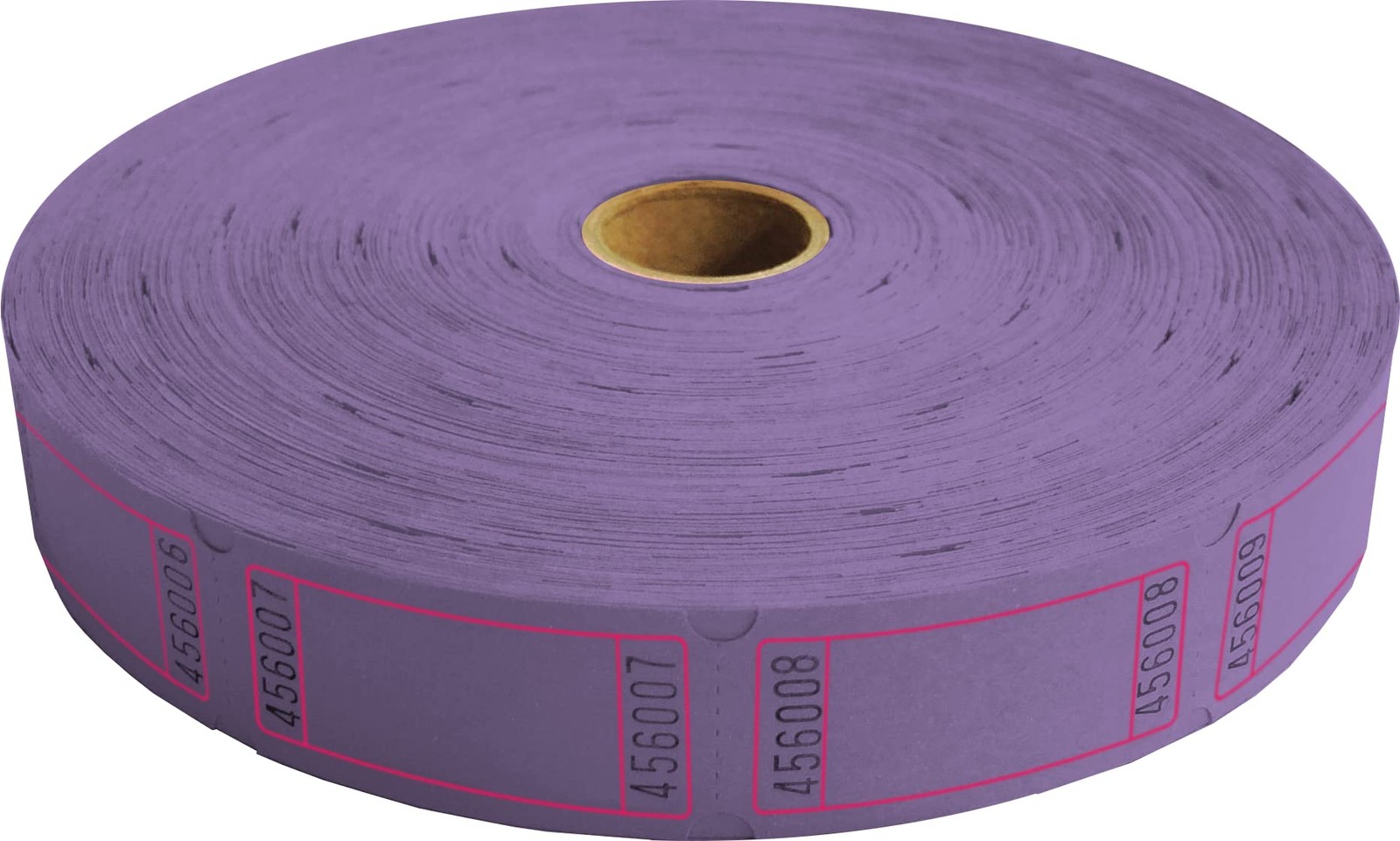 Blank Roll Tickets Assorted Colors Raffle Carnival Fundraiser 2000ct 8 PACK Box