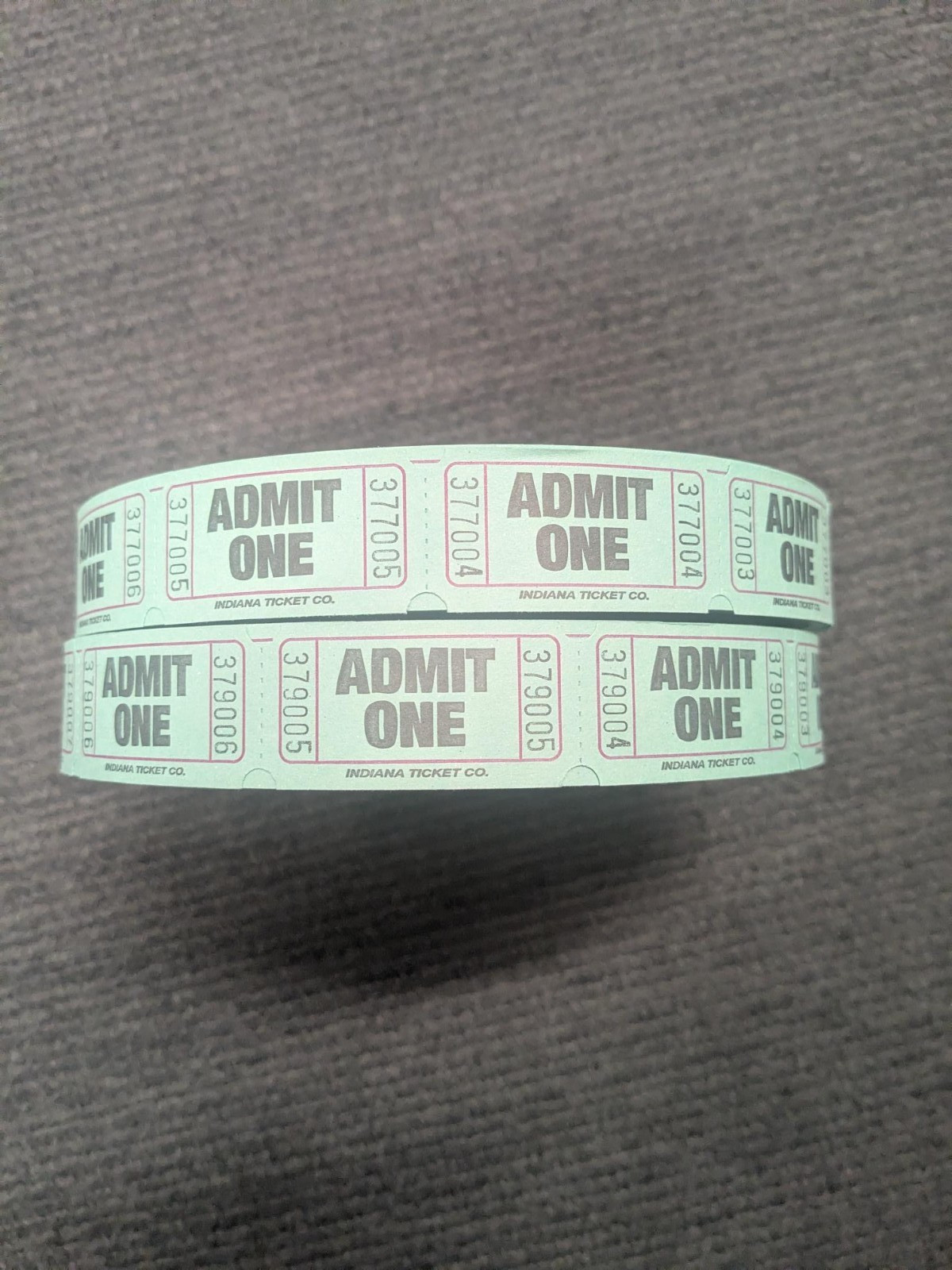 Indiana Ticket Company Raffle Tickets 2 Rolls – 4000 total
