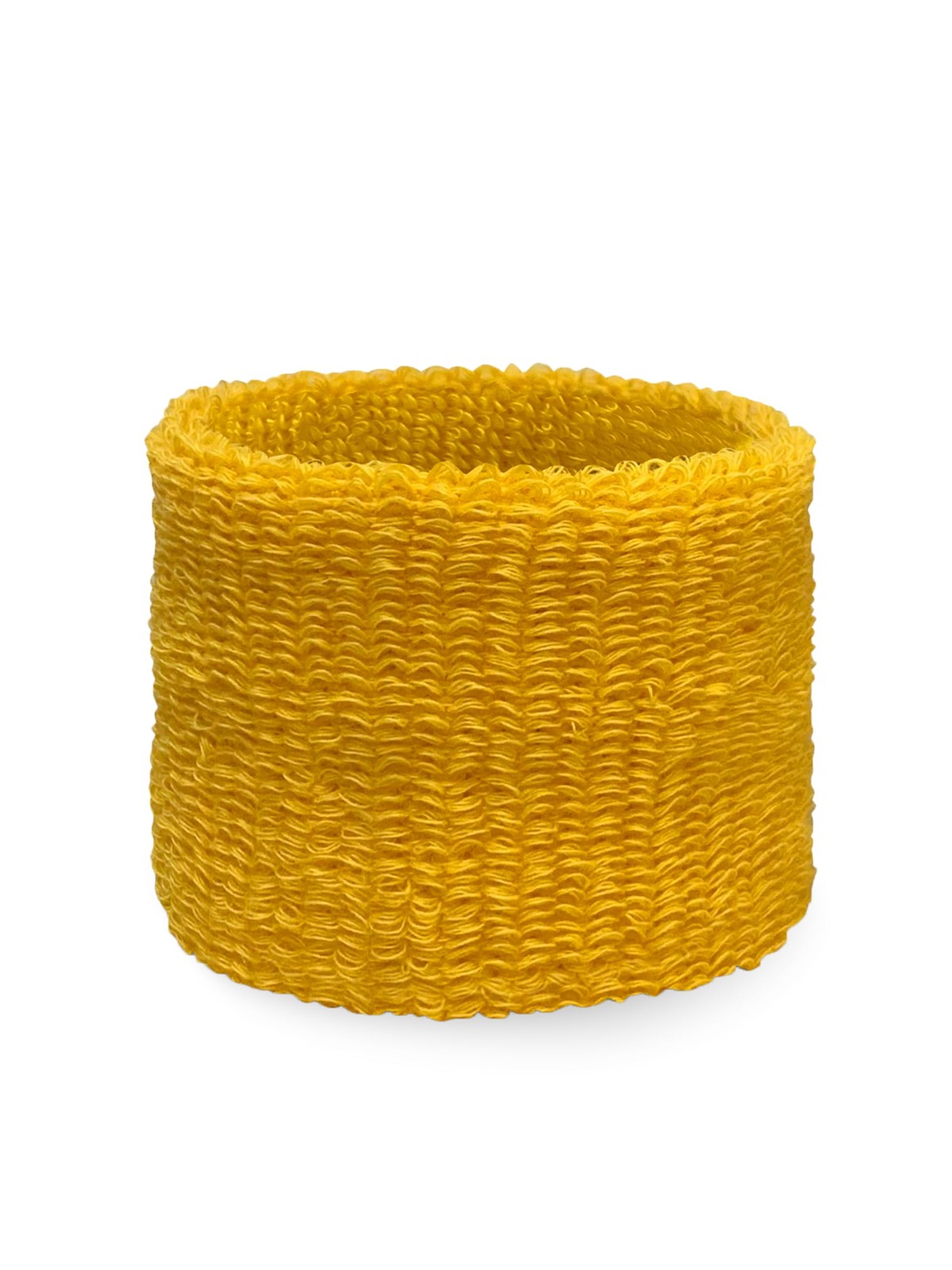 Couver Youth Athletic Sweat Wristbands (3 Pairs) – 2.5″ Thick Gold Yellow