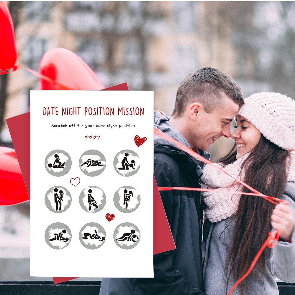 Funny Valentines Day Card – Naughty Valentines Day Card for Him Her Anniversary