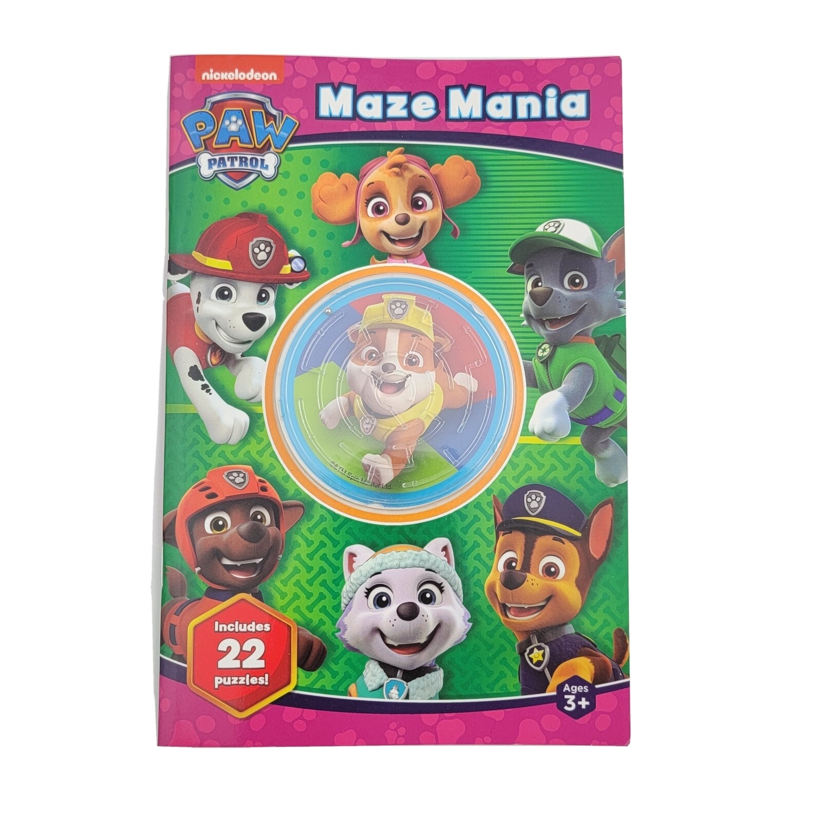 4 Nickelodeon PAW PATROL Maze Mania Activity Book Birthday Party Gift Basket 3+