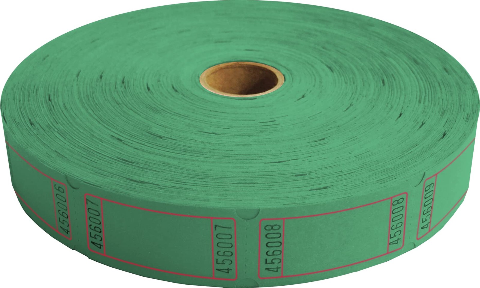 Blank Roll Tickets Assorted Colors Raffle Carnival Fundraiser 2000ct 8 PACK Box