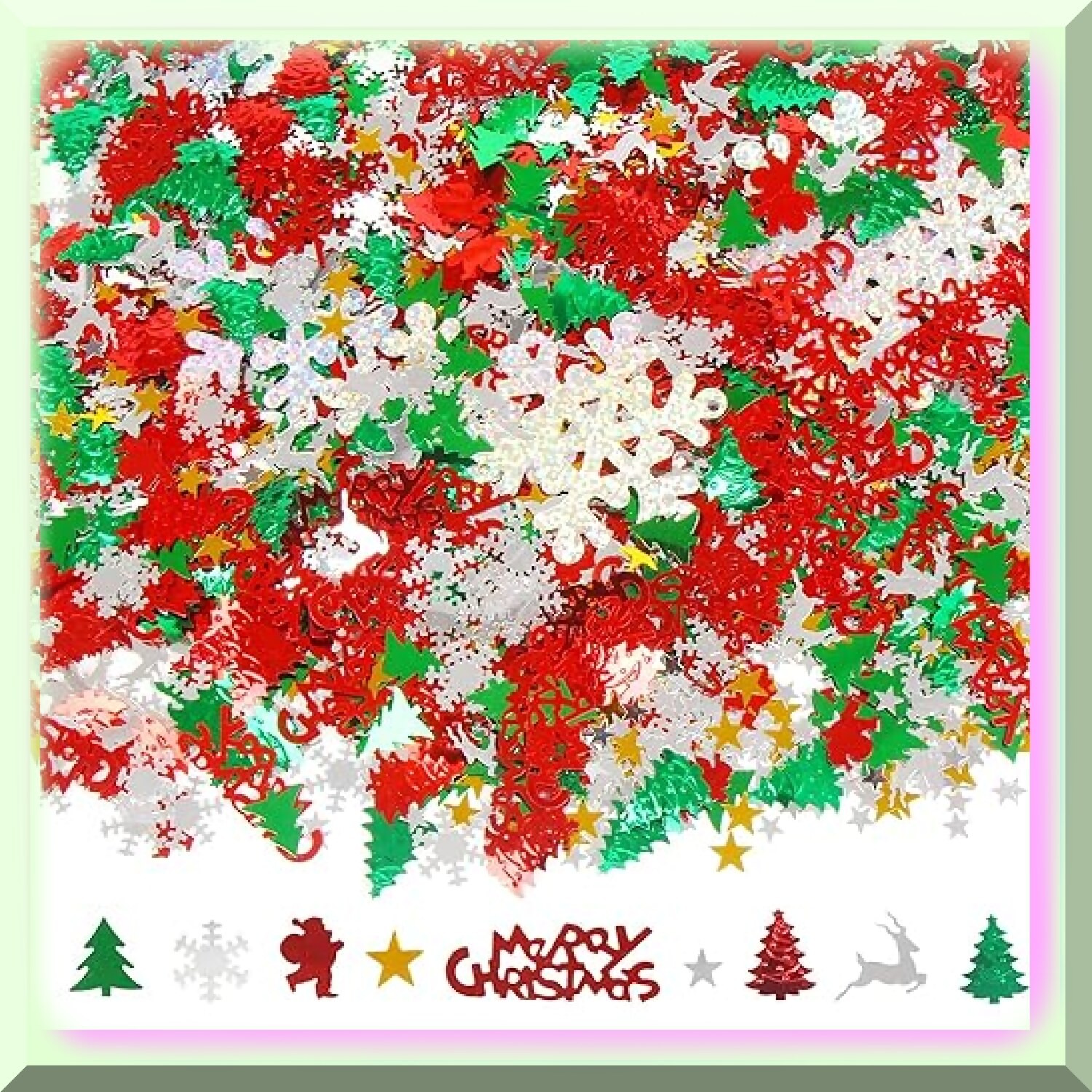 Metallic Confetti Party Decorations 7200pcs