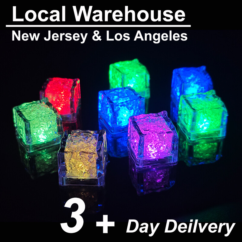Ice Cubes Led Light for Bar Club Drinking Party Wine Wedding Swimming Pool Décor