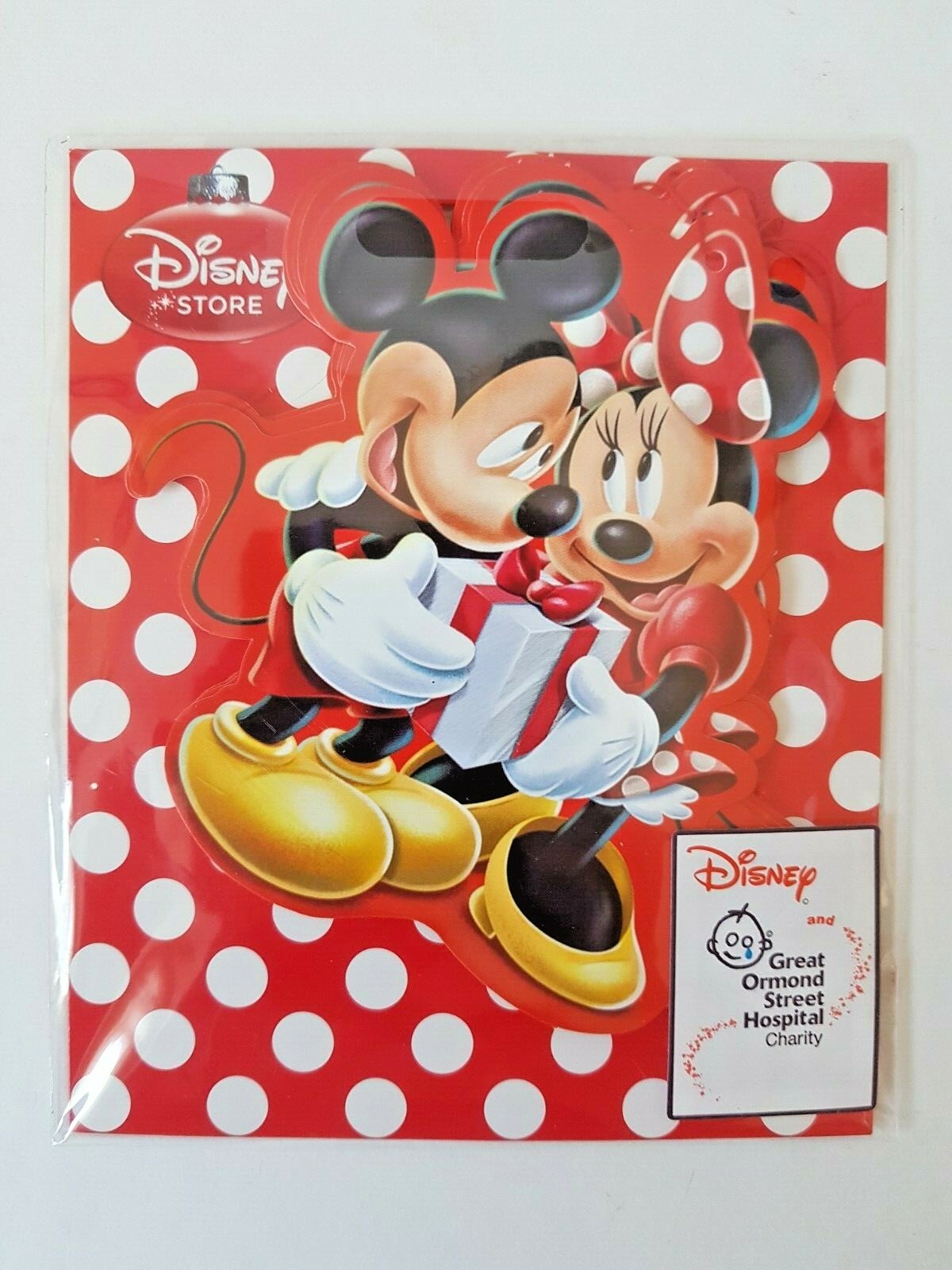 Disney Store Mickey Minnie Mouse 2 Packs of 6 each Gift Tags 2007