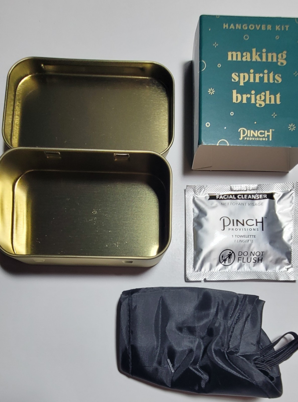 Pinch Provisions Hangover Kit Making Spirits Bright Pain Reliever Gag Gift Set