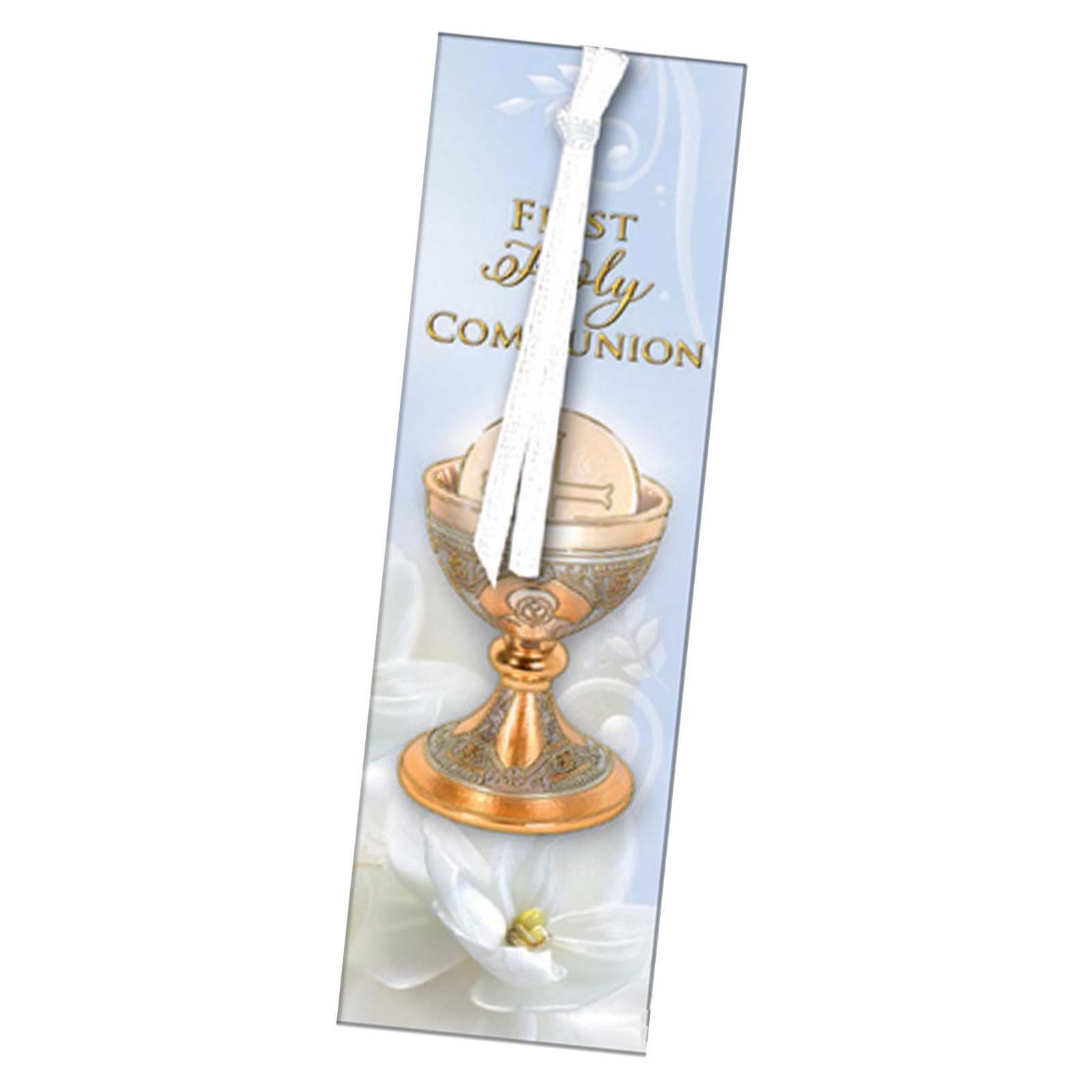 First Holy Communion Card and Envelope with Bookmark Gold Detail – C27793