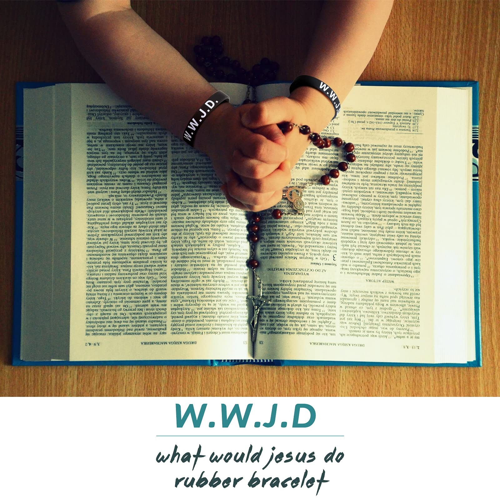 20 Pcs WWJD Rubber Bracelets What Would Jesus Do Silicone Wristbands for Men …