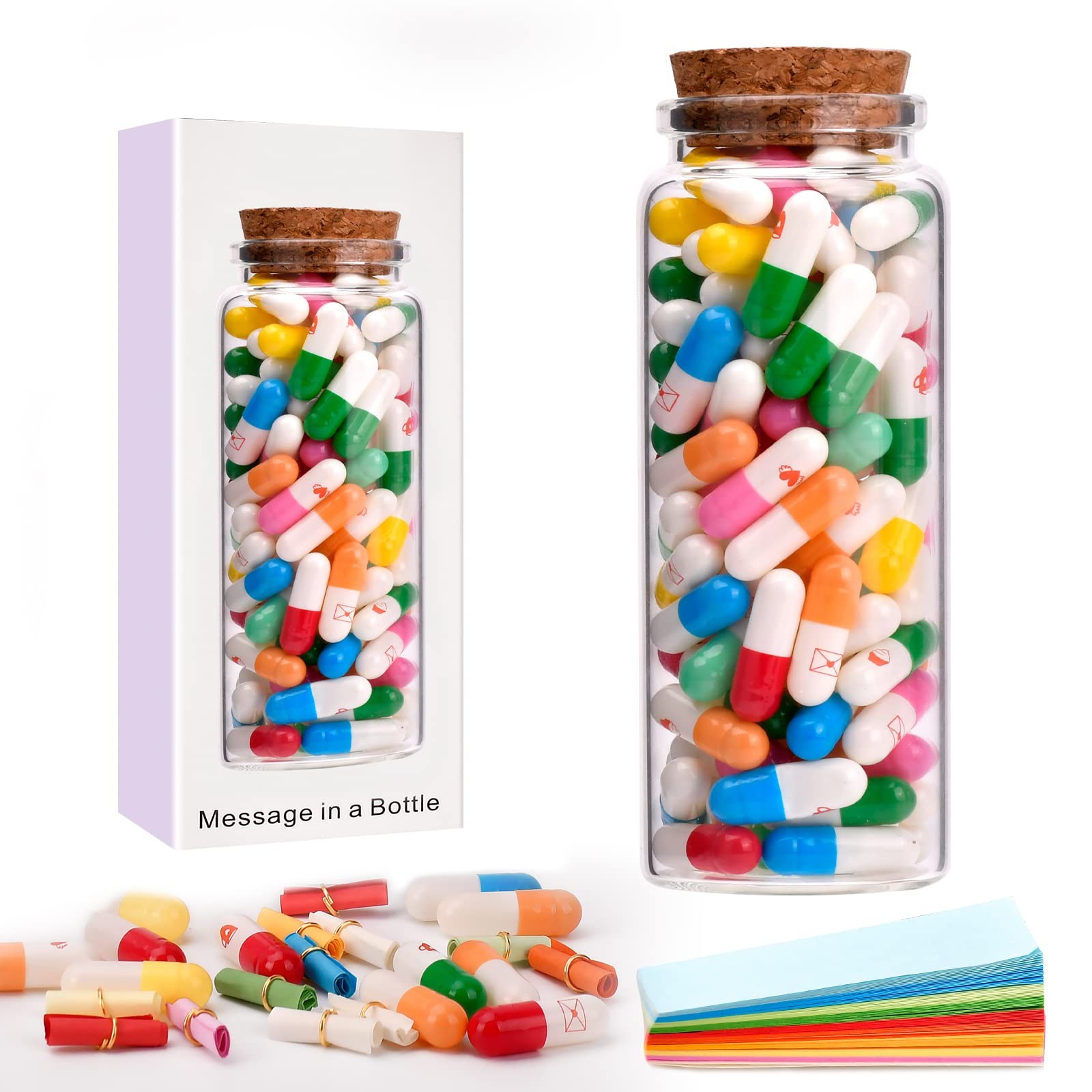 COVLUROTO Mothers Day Mom Gifts for Wife – Capsule blank message paper