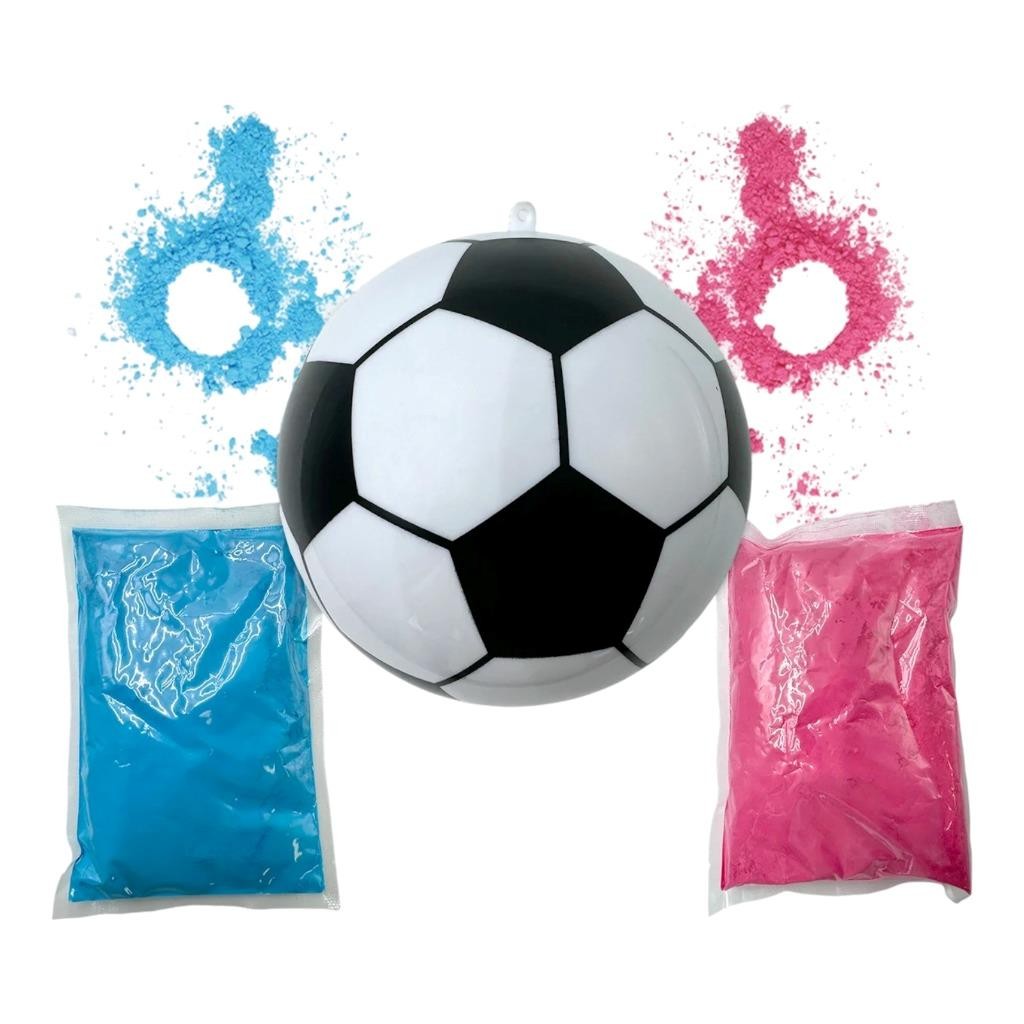 Gender Reveal Soccer Ball Kit Explosion Powder Baby Shower Party Sports AU