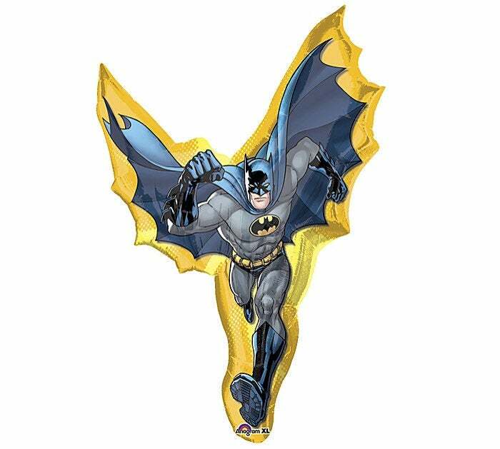 27″x39″ Batman Balloon, Batman Themed Birthday Party, Superhero Party, Batman